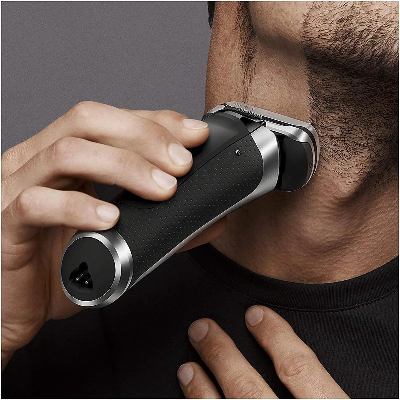 Alt view image 4 of 7 - Braun Electric Razor for Men, Series 9 9370Cc Electric Foil Shaver with Precision Beard Trimmer, Rechargeable, Wet & Dry Foil Shaver, Clean & Charge Station & Travel Case