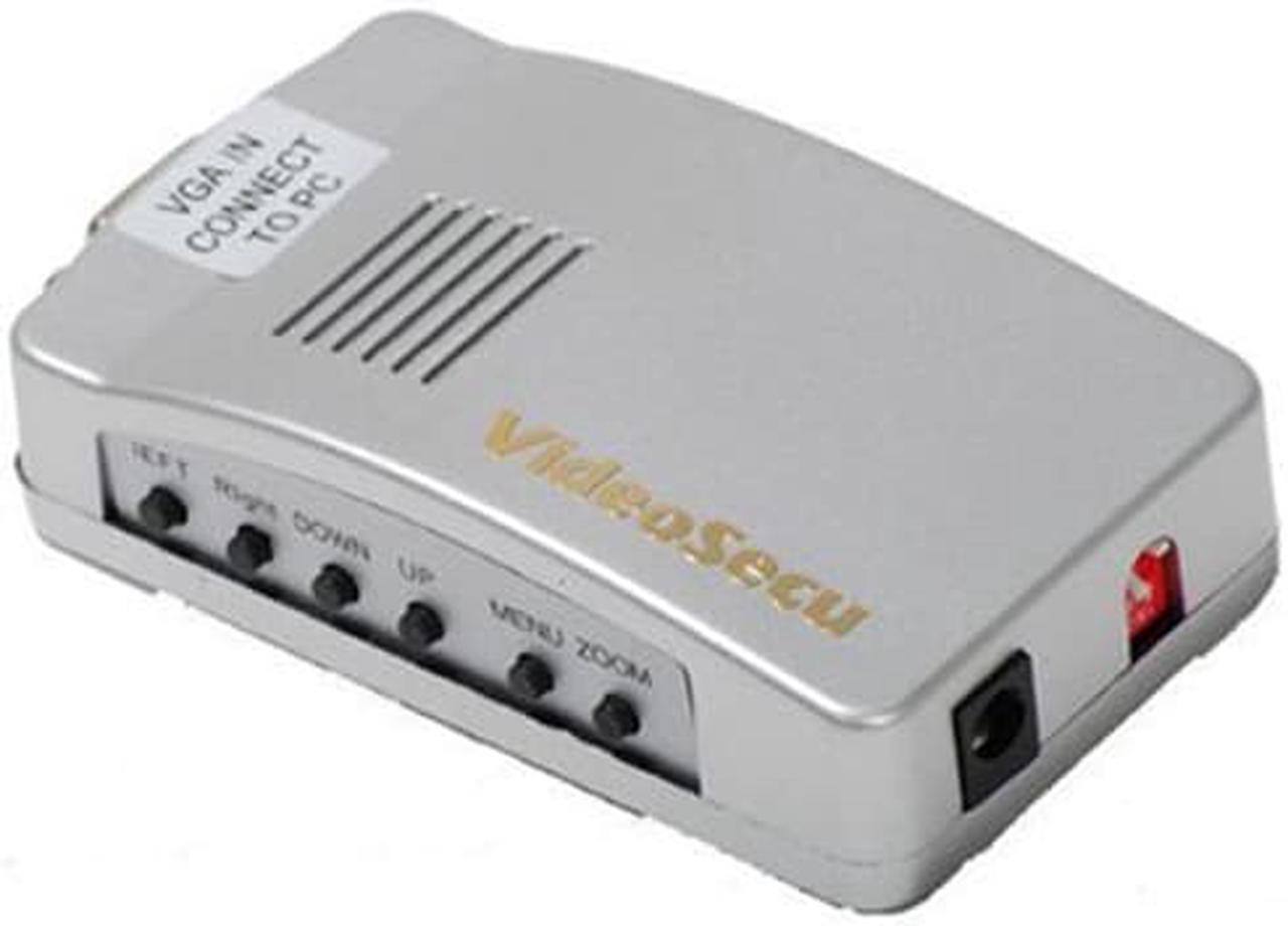 Alt view image 4 of 4 - VideoSecu CCTV Surveillance PC VGA to AV TV RCA Video Converter Switch Box Adapter MAC 1L7