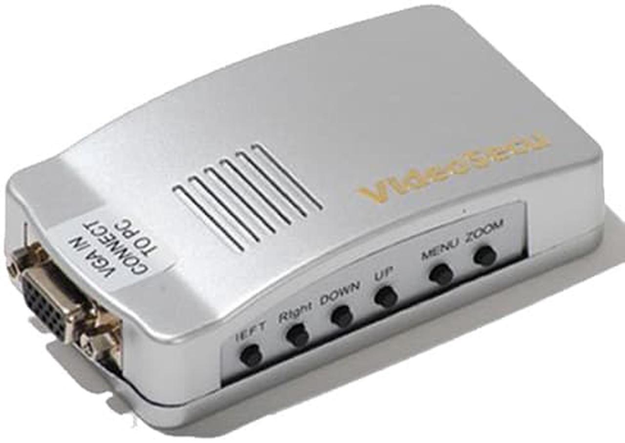 Alt view image 3 of 4 - VideoSecu CCTV Surveillance PC VGA to AV TV RCA Video Converter Switch Box Adapter MAC 1L7