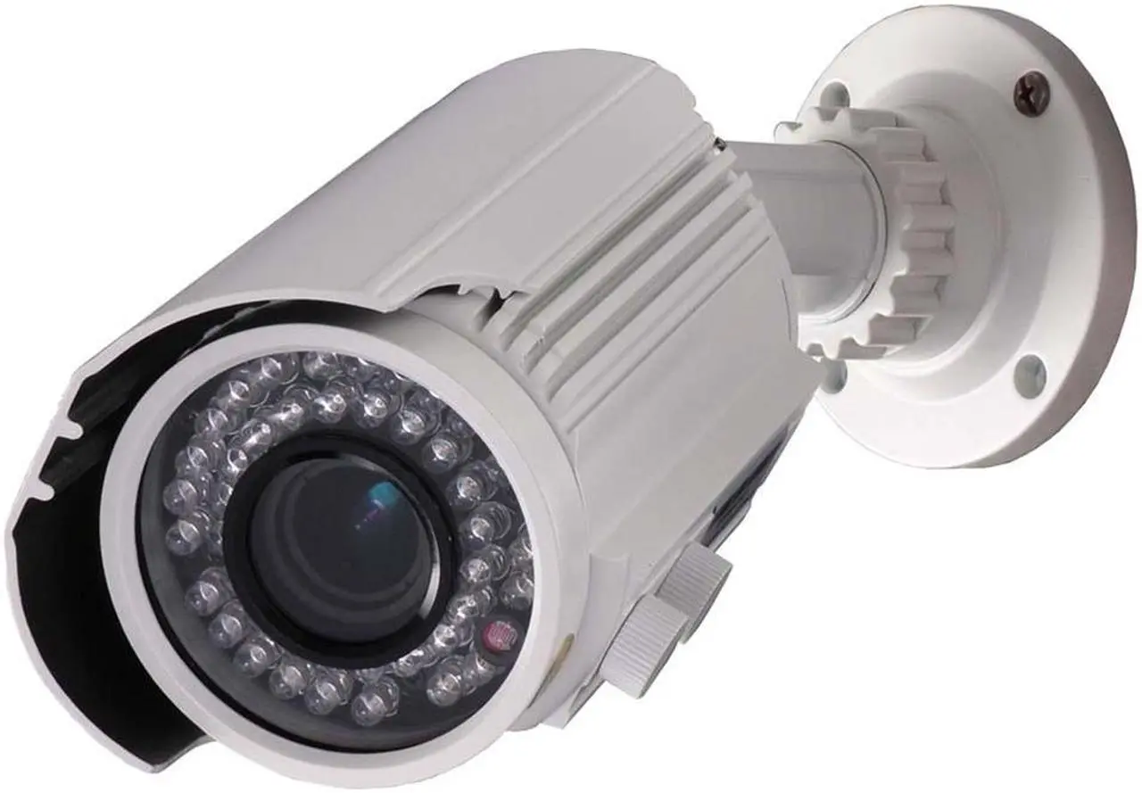 Alt view image 6 of 6 - VideoSecu 8 Pack Outdoor Weatherproof Indoor Security Camera IR Day Night Vision Built-in 1/3 inch Sony CCD Effio 42 LEDs 700TVL 4 - 9mm Varifocal Lens with 8 Power Supply for CCTV Surveillance CMP