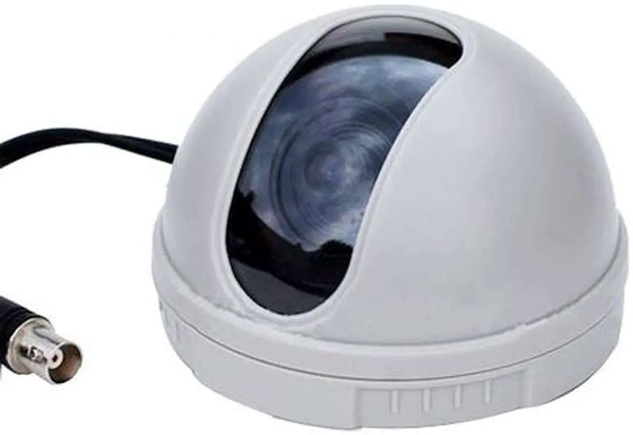 Alt view image 3 of 4 - VideoSecu CCD Security Camera Dome Indoor 420TVL 3.6mm Wide Angle View Lens with Power Supply, Cable and Audio Microphone for CCTV Home DVR Surveillance System BYD