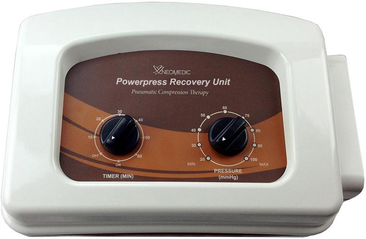 Alt view image 2 of 6 - POWERPRESS RECOVERY UNIT Compression Massager with Half Leg Complete Set (Large Set)