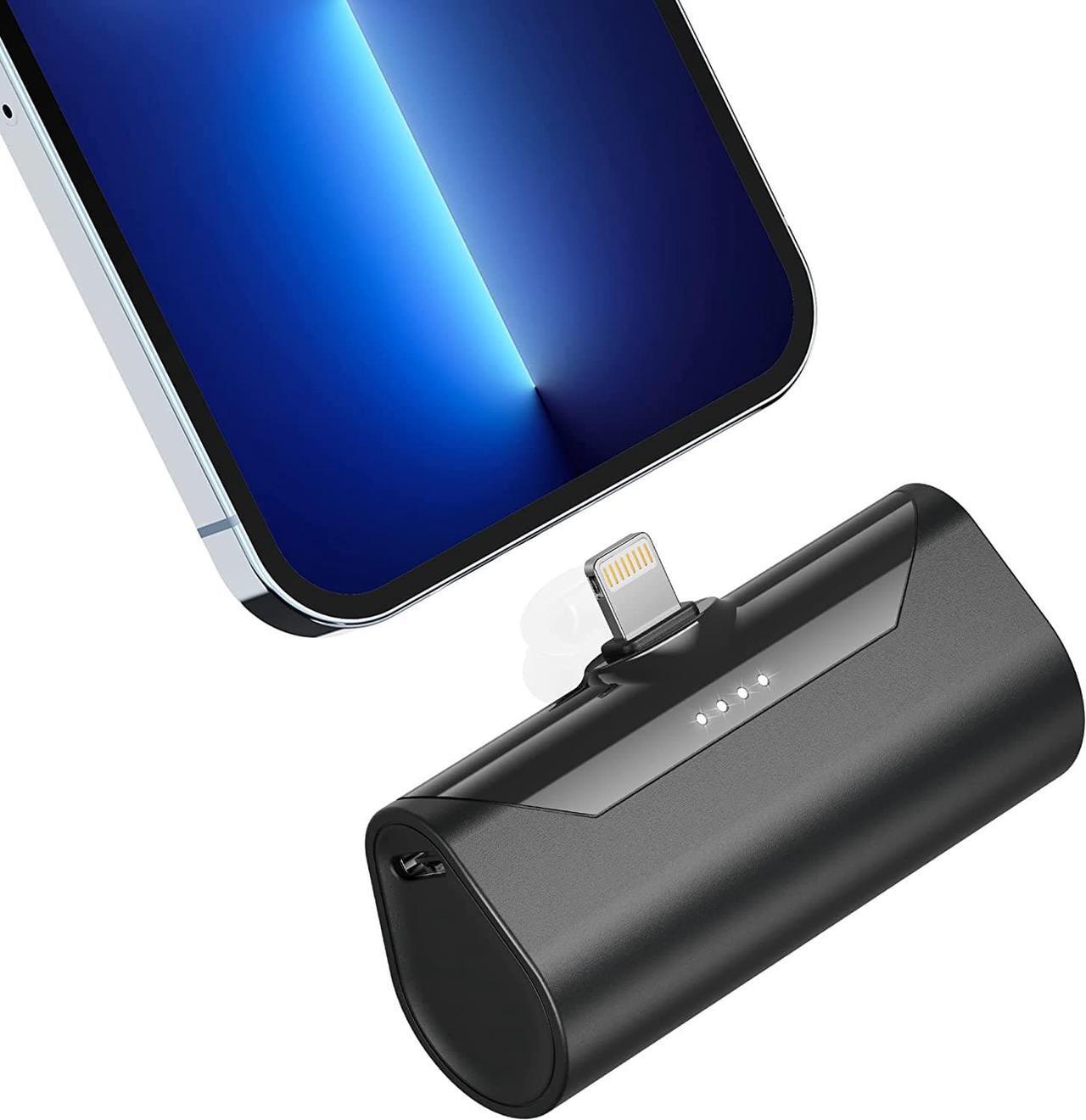Main image of Mini Portable Charger 4800mAh Small Power Bank Battery Charger Fast Charging 15W Ultra-Compact Lightning Output External Battery Pack for iPhone 14 Pro Max 13 12 11 8 7 6s iPad 2024 March Sale