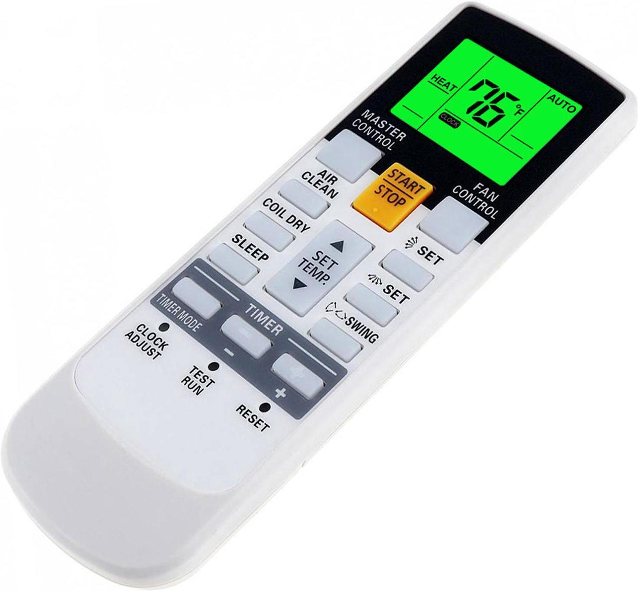 Alt view image 6 of 7 - Replacement Remote Control Fit for Fujitsu ASU18CL AR-RY14 ASU18RLXFW AC A/C Air Conditioner