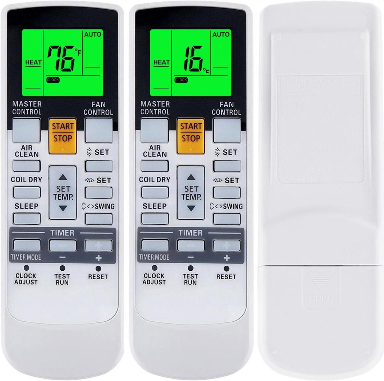 Alt view image 7 of 7 - Replacement Remote Control Fit for Fujitsu ASU18CL AR-RY14 ASU18RLXFW AC A/C Air Conditioner