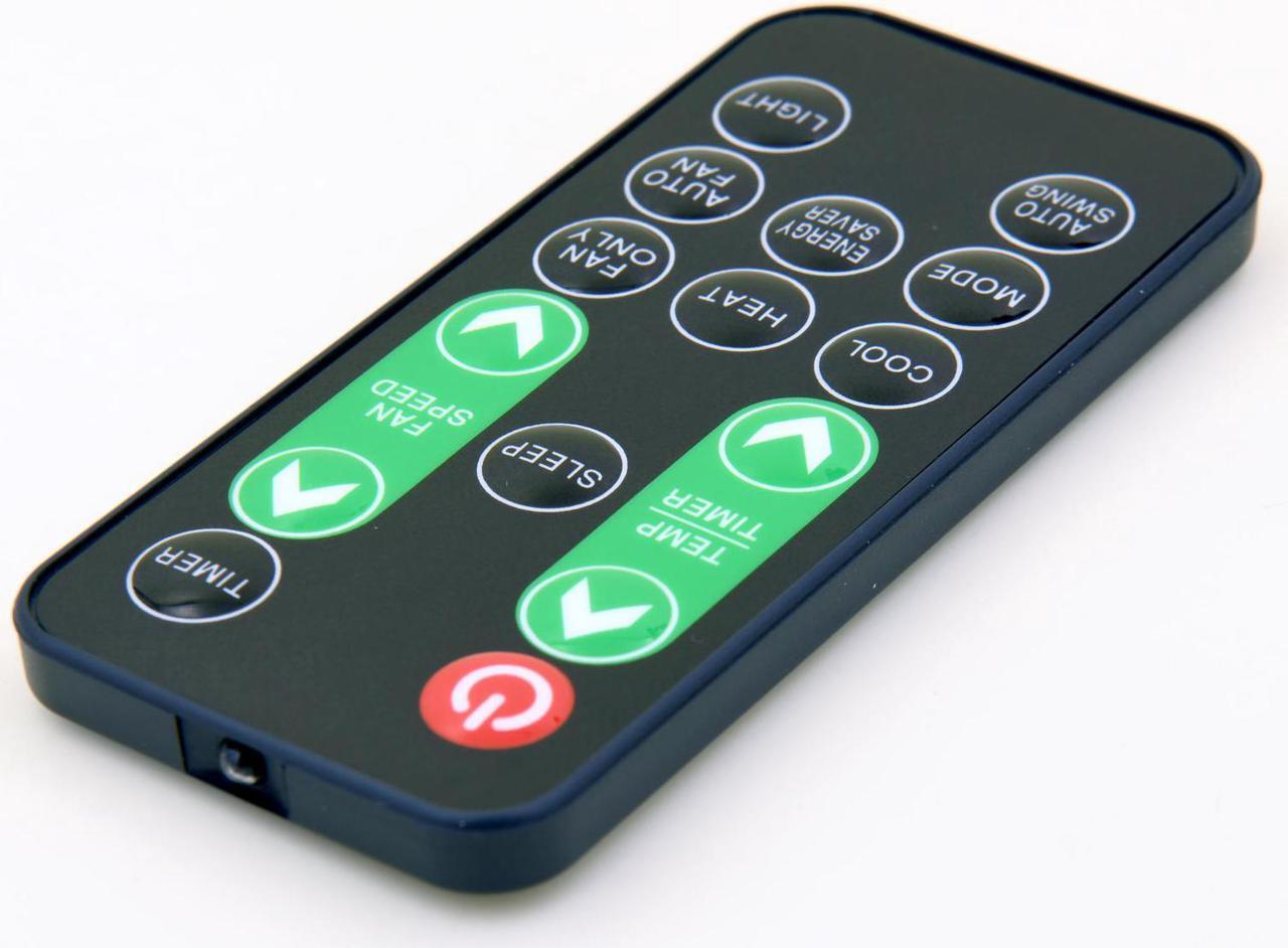 Alt view image 5 of 7 - Replacement Remote Control for GE AKCQ08A AKCQ08ACH AKCQ10A AKCQ10D AKCQ12A AKCQ12ACH AKCQ12D AKCQ14D AKEQ10D Room Air Conditioner