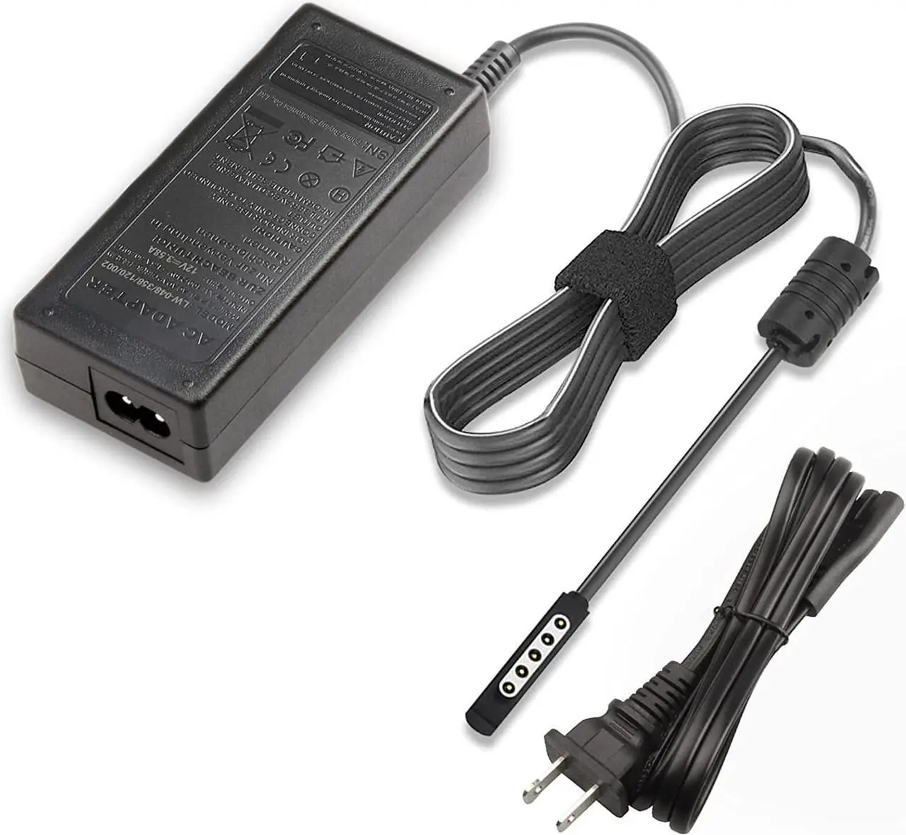 Main image of Microsoft Surface Pro 1 Pro 2 Pro RT Power Adapter Charger for Microsoft Surface Pro 1 Pro 2 Surface RT and 10.1 Windows 8 Tablet PC 48W 12V 3.58A