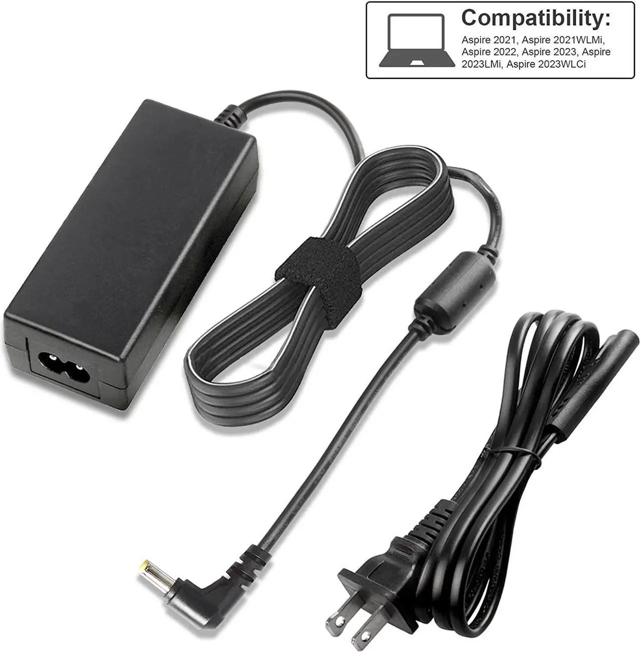 Alt view image 7 of 7 - AC Doctor INC Netbook AC Adapter Charger Gateway LT10 LT20 LT30 LT31 Laptop Power Supply Cord
