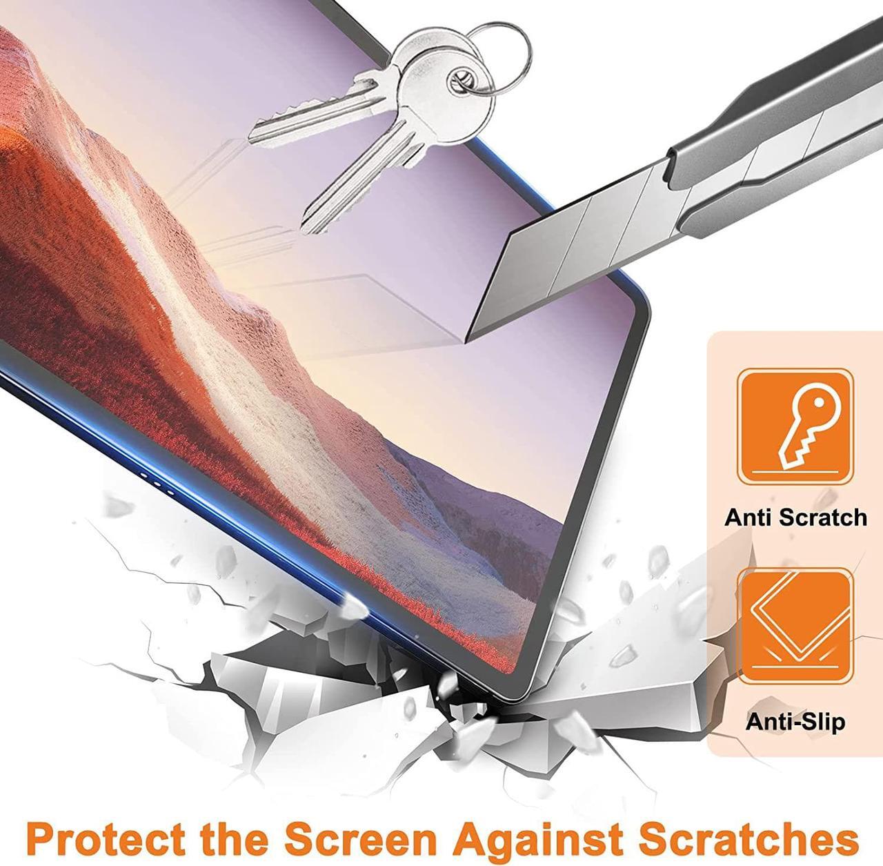 Alt view image 5 of 6 - AACL [2 Pack] Tempered Glass for Samsung Galaxy Tab S9 Ultra/Tab S8 Ultra Screen Protector(14.6 Inch), [Bubble-Free][Anti-Scratch][Case-Friendly]