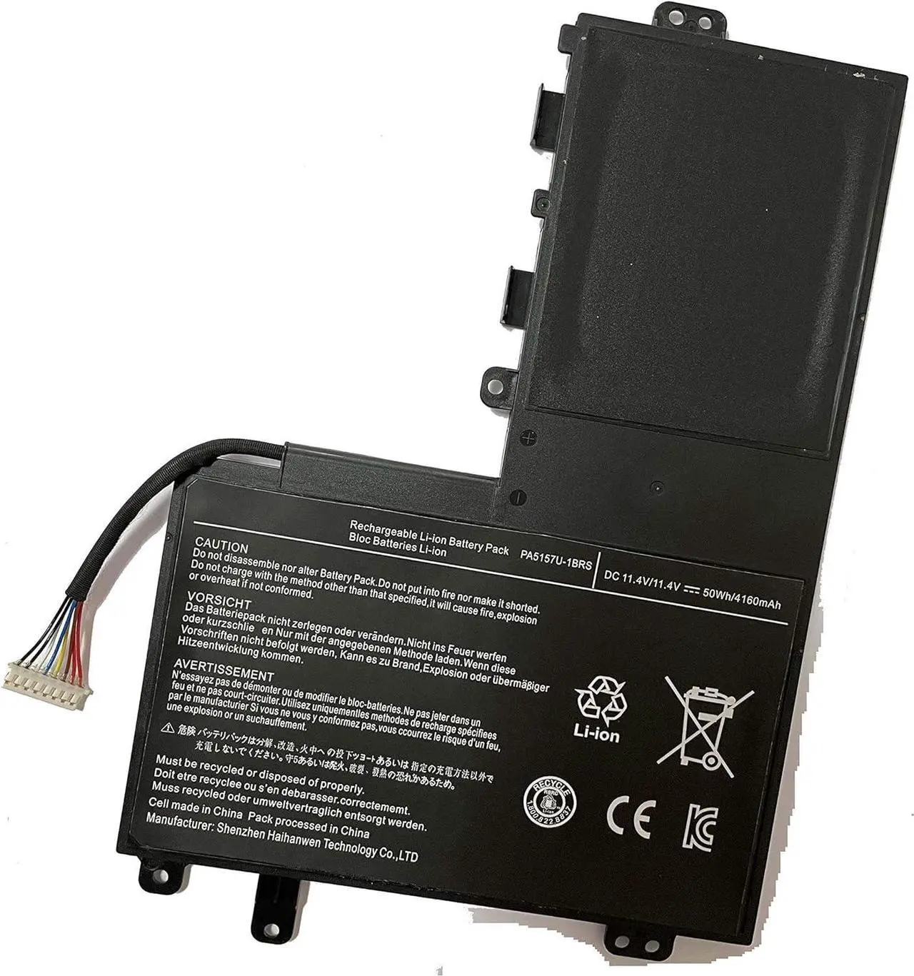 Main image of Powerforlaptop Laptop/Notebook Replacement Battery Compatible with Satellite U940 E45T E45T-A4100 E45T-A4200 E45T-A4300 E55-A5114 E55T-A5320 PA5157U-1BRS P000577250