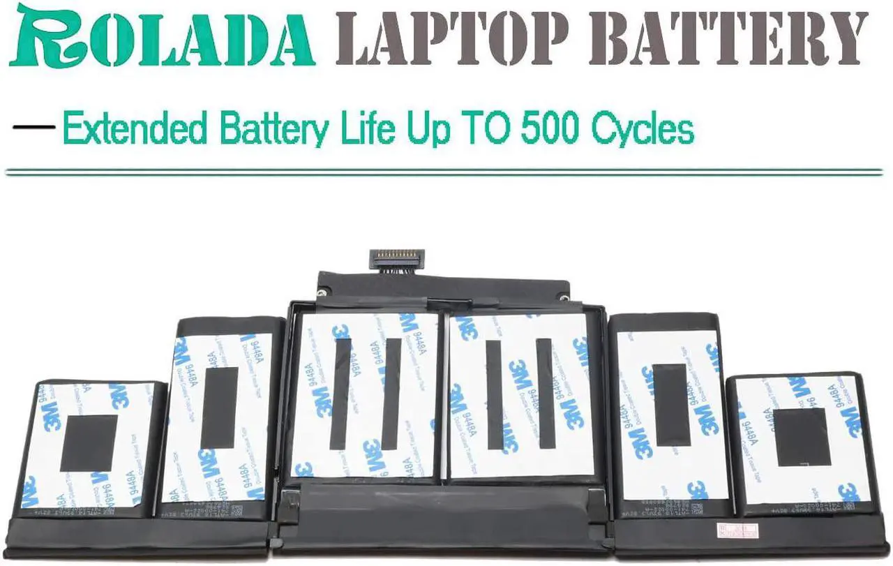 Alt view image 4 of 6 - A1417 Laptop Battery Replacement for MacBook Pro 15 Inch Retina A1398 (2012 Early-2013 Version), Replacement ME665LL/A ME664LL/A MD831LL/A MC975LL/A MC976LL/A