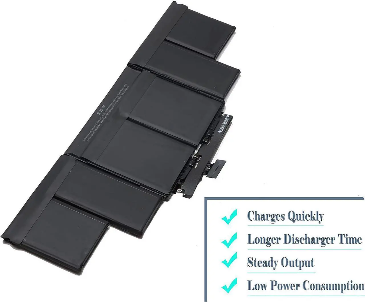 Alt view image 5 of 6 - A1417 Laptop Battery Replacement for MacBook Pro 15 Inch Retina A1398 (2012 Early-2013 Version), Replacement ME665LL/A ME664LL/A MD831LL/A MC975LL/A MC976LL/A