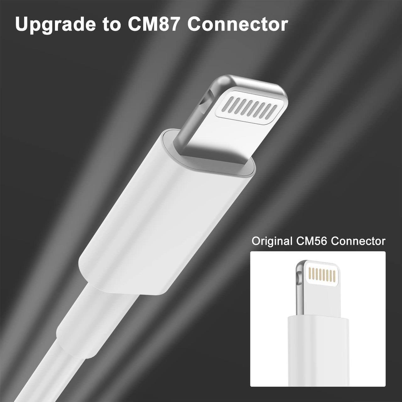 Alt view image 4 of 7 - 2pack 10ft iPhone Charger [Apple MFi Certified] Long iPhone Charger Cord 10 ft Apple Lightning to USB Cable 10 Foot Fast Charging Cords for iPhone Charger 14/13/12/11/13 Pro/13 Max/X/XS/XR/XS