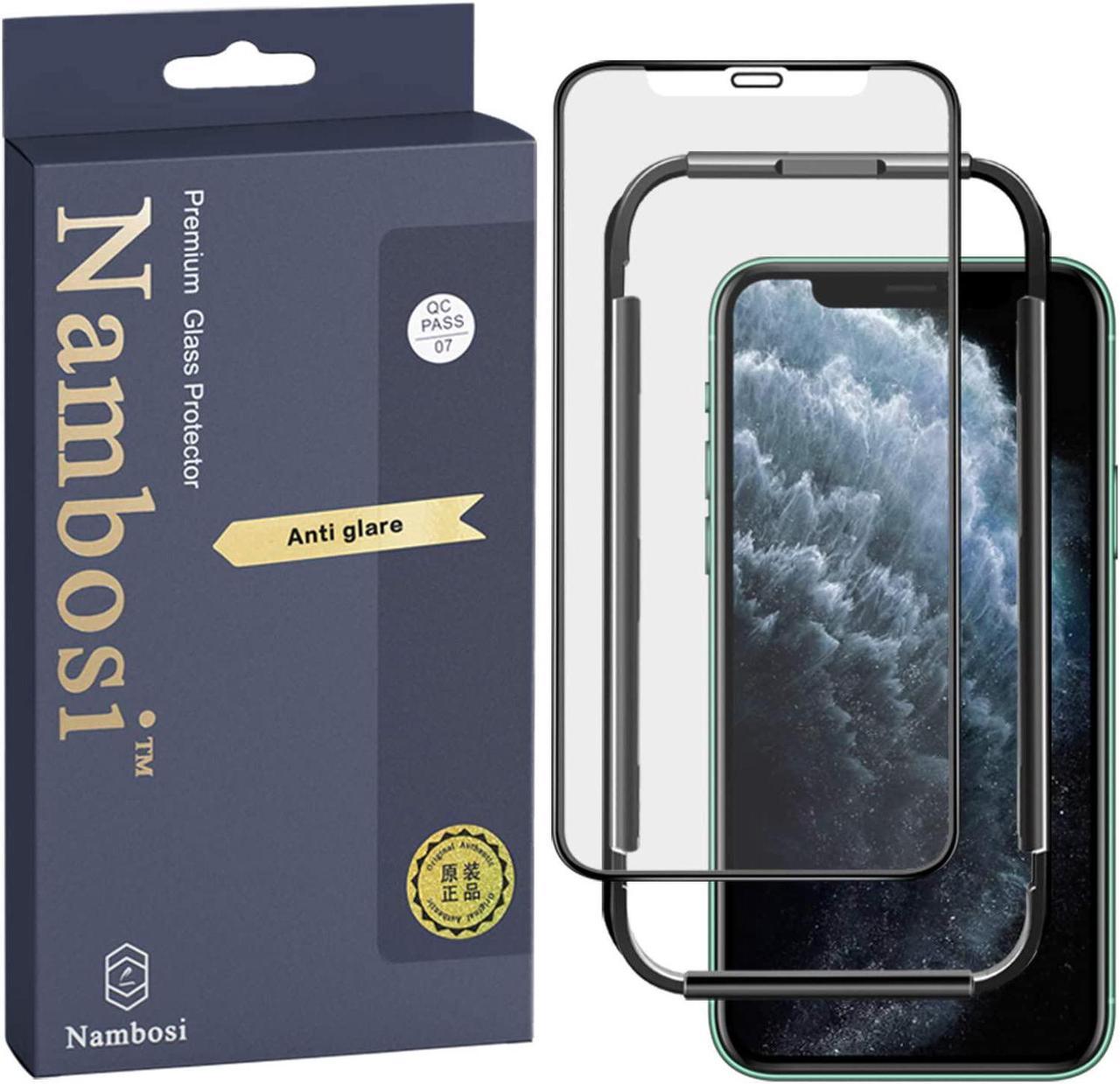 Nambosi Matte Screen Protector for iPhone 11 Pro/X/Xs Anti Fingerprint&Glare Tempered Glass