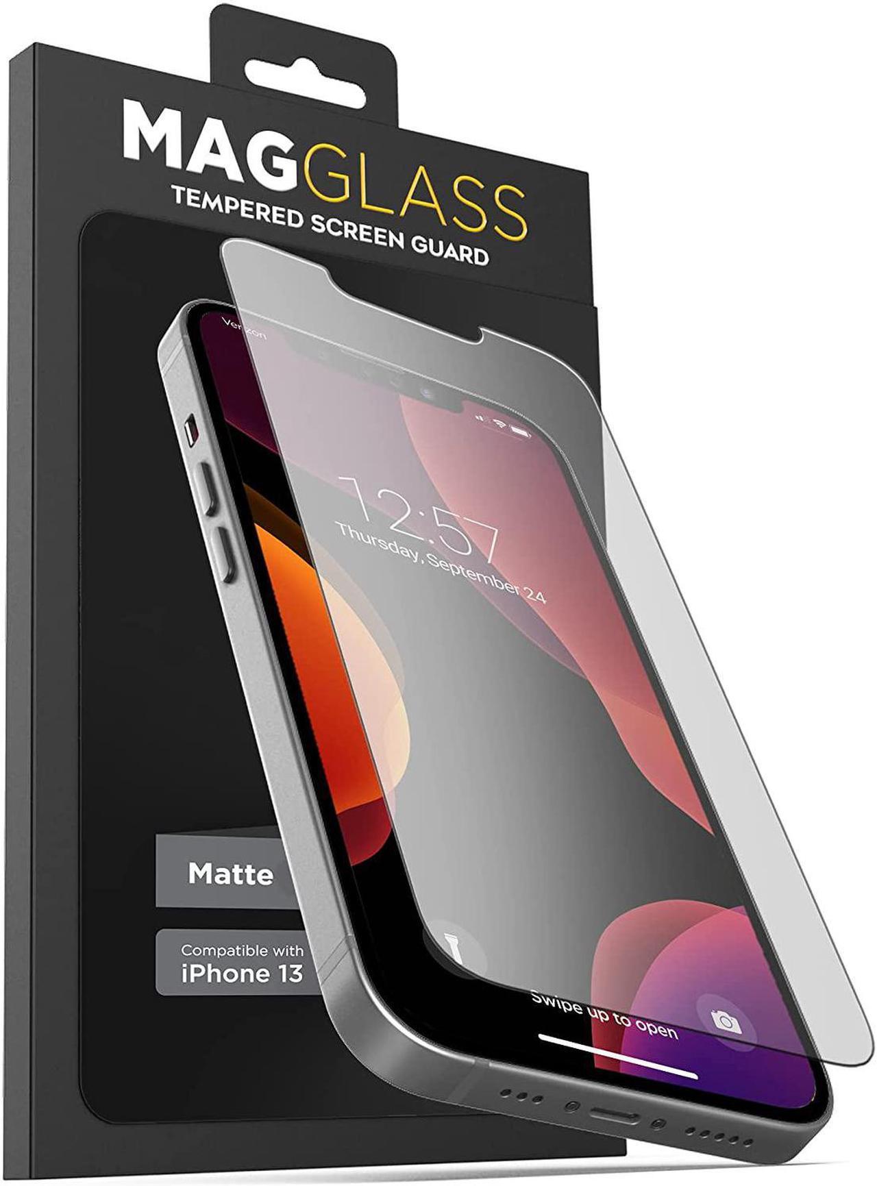 Magglass Matte Screen Protector Designed for iPhone 13 Pro Max Tempered Glass (Anti Glare) Fingerprint Resistant Display Guard (Case Compatible)