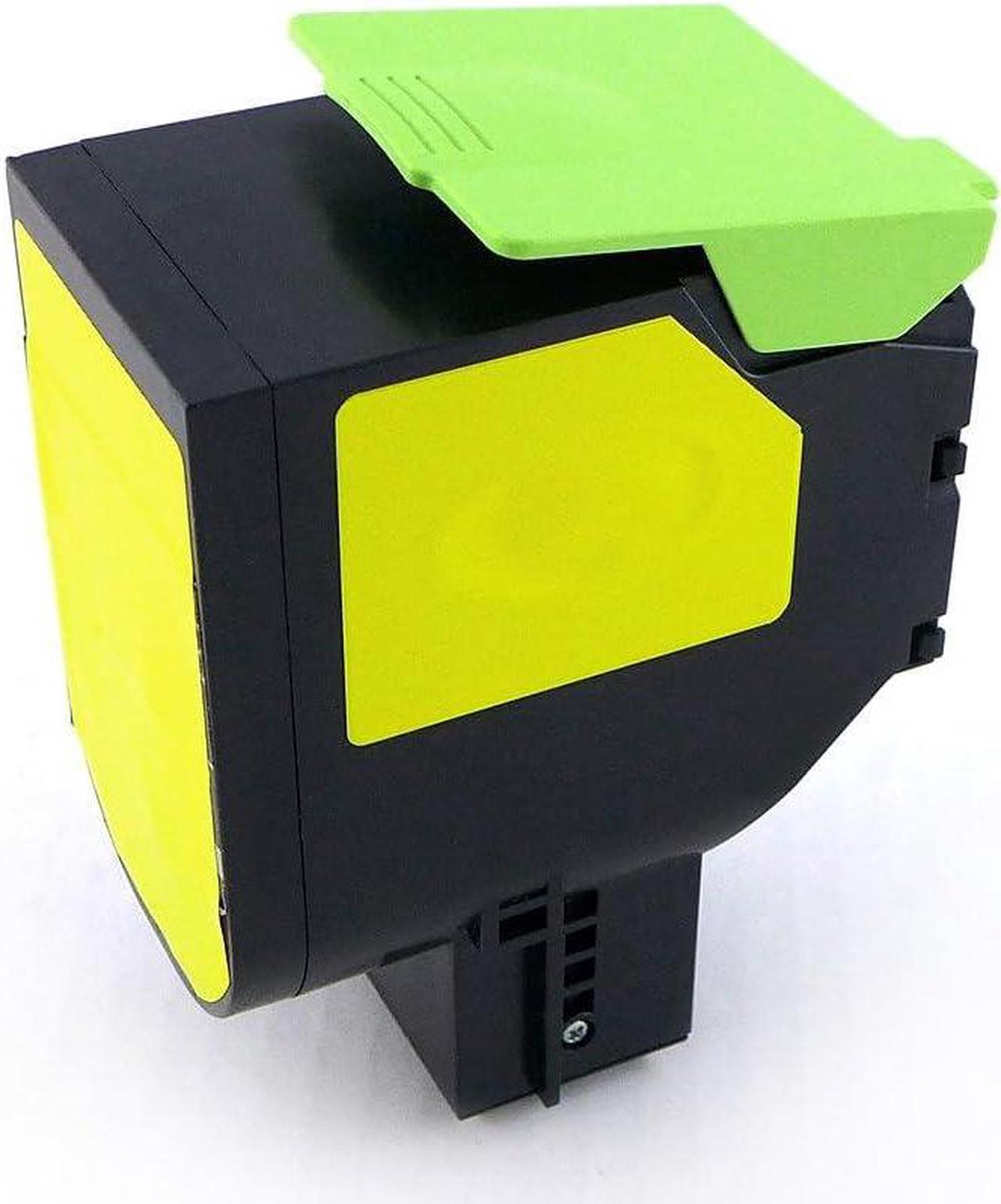 Green2Print Toner Yellow, 2000 Pages, Replaces Lexmark 80C0S40, 800S4, 80C1SY0, 801SY, Toner Cartridge for Lexmark CX310N, CX310DN, CX410DE, CX410DTE, CX410E, CX510DE, CX510DHE, CX510DTHE