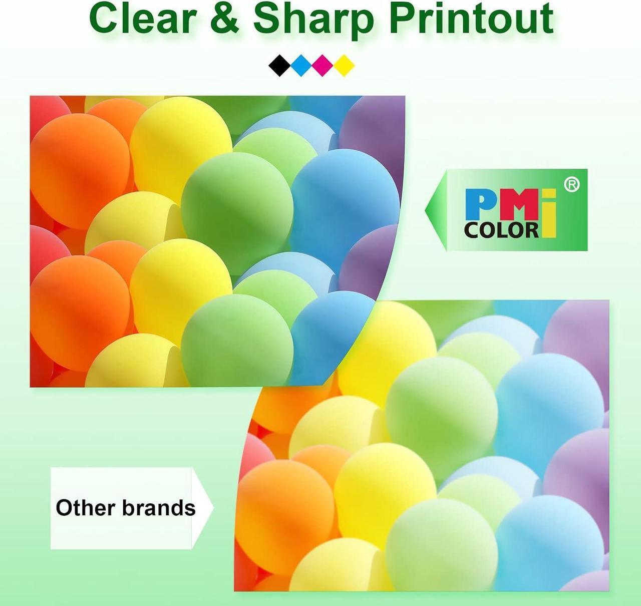 Alt view image 4 of 7 - 126A Printer Toner Replacement  126A Toner Cartridge Fit  Laserjet Pro 100 Color MFP M175nw Toner,cp1025nw Toner,M275 Printer Ink (Black,Cyan, Magenta, Yellow 4-Pack)