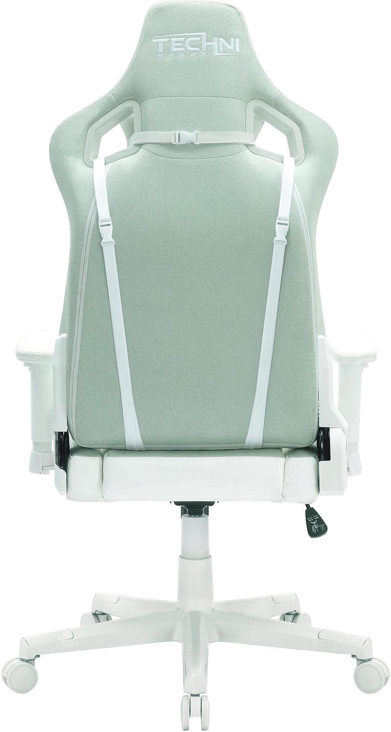 Alt view image 7 of 7 - Techni Sport TS86 Ergonomic Pastel Gaming Chair, Mint