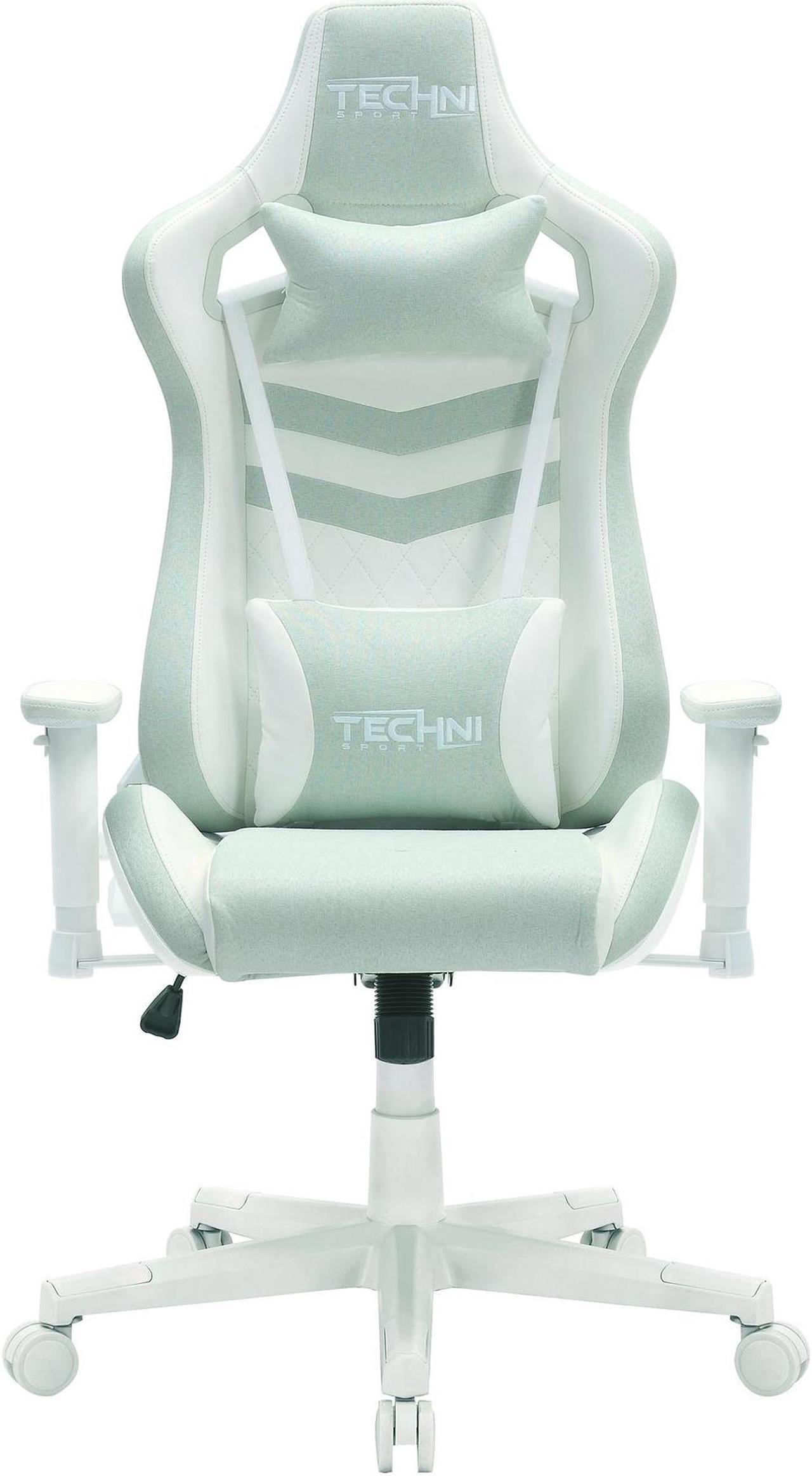 Alt view image 5 of 7 - Techni Sport TS86 Ergonomic Pastel Gaming Chair, Mint