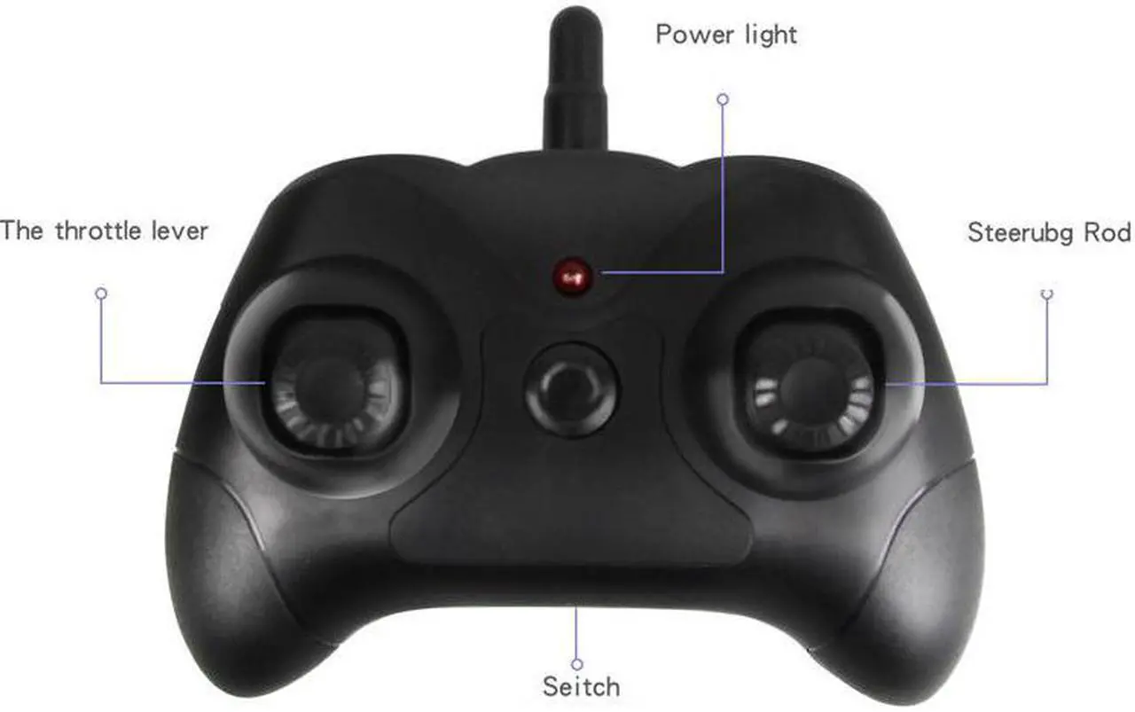 Alt view image 2 of 2 - Gemdeck Remote Control Airplane, 2.4Ghz 2 Channel RC Plane Ready to Fly, Durable EPP Foam Built-in 3-Axis Gyro, Easy to Fly RC Aircraft and Great Gift Toy Blue