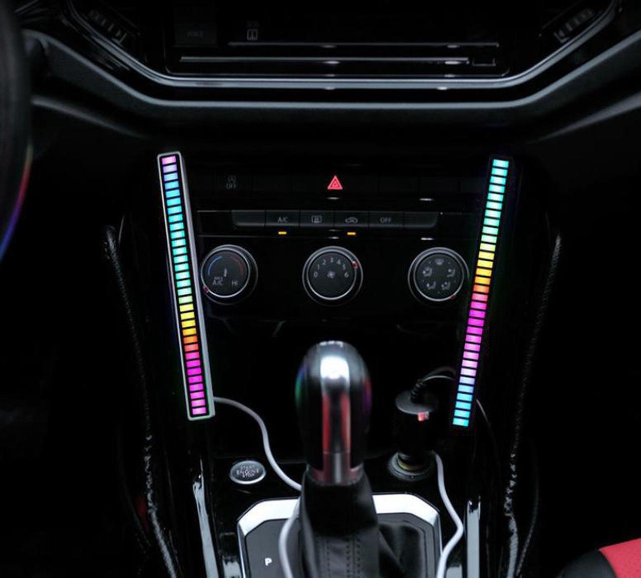 Alt view image 4 of 7 - Gemdeck RGB Rechargeable Sound Control Light,Wireless Voice-Activated Music Rhythm Lights