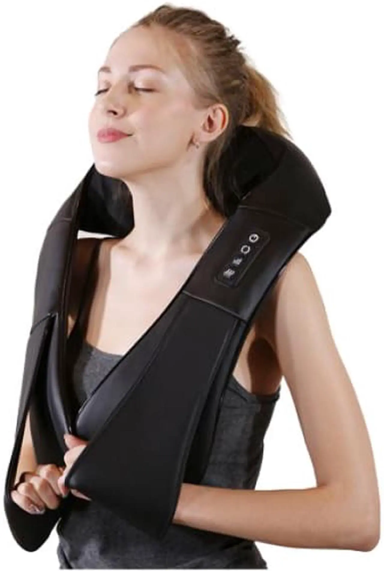 Alt view image 2 of 7 - Gemdeck Back Massager, Shiatsu Neck Massager, Electric Shoulder Massager, Knee Massage Pillow