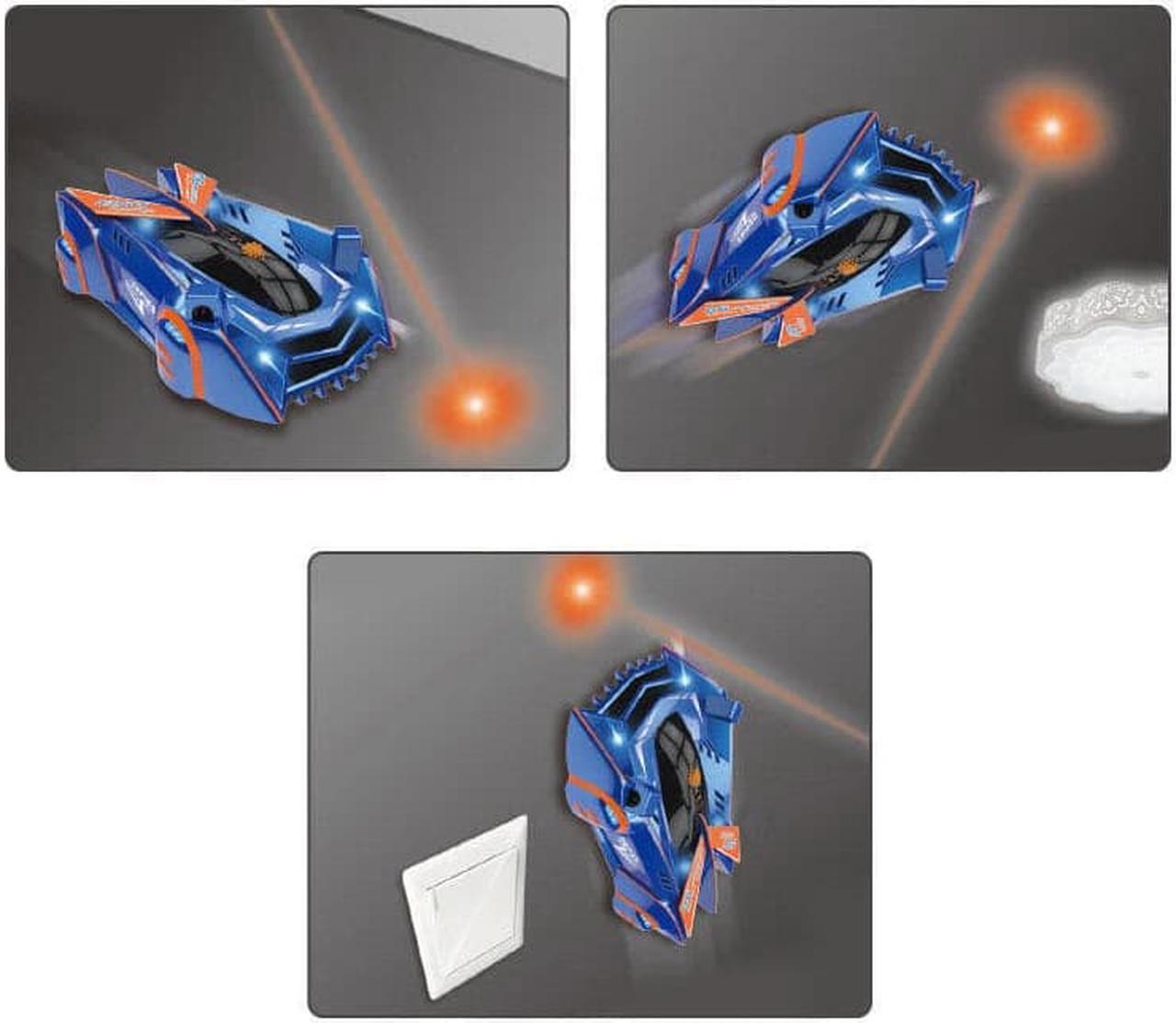 Alt view image 6 of 6 - Gemdeck Air Hogs, Zero Gravity Laser, Laser-Guided Real Wall Climbing Race Car