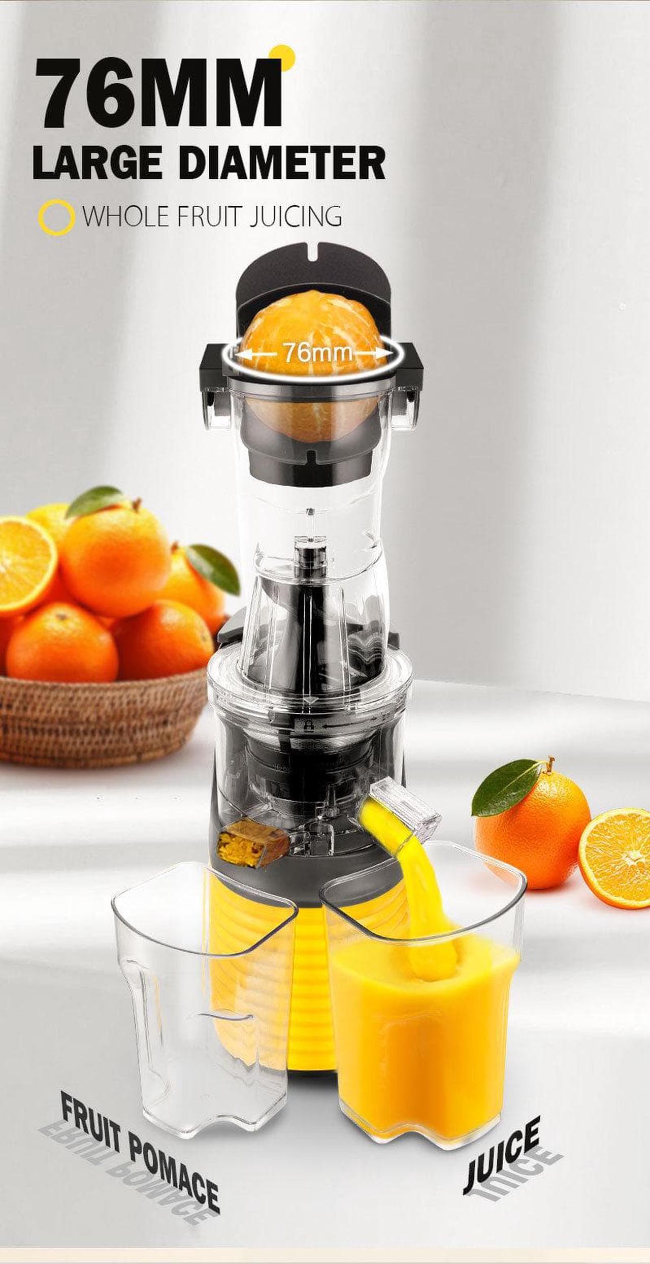 Alt view image 4 of 7 - Gemdeck Compact Juicer Citrus Juicer Extractor Fruit Juicer Orange Juice Squeezer