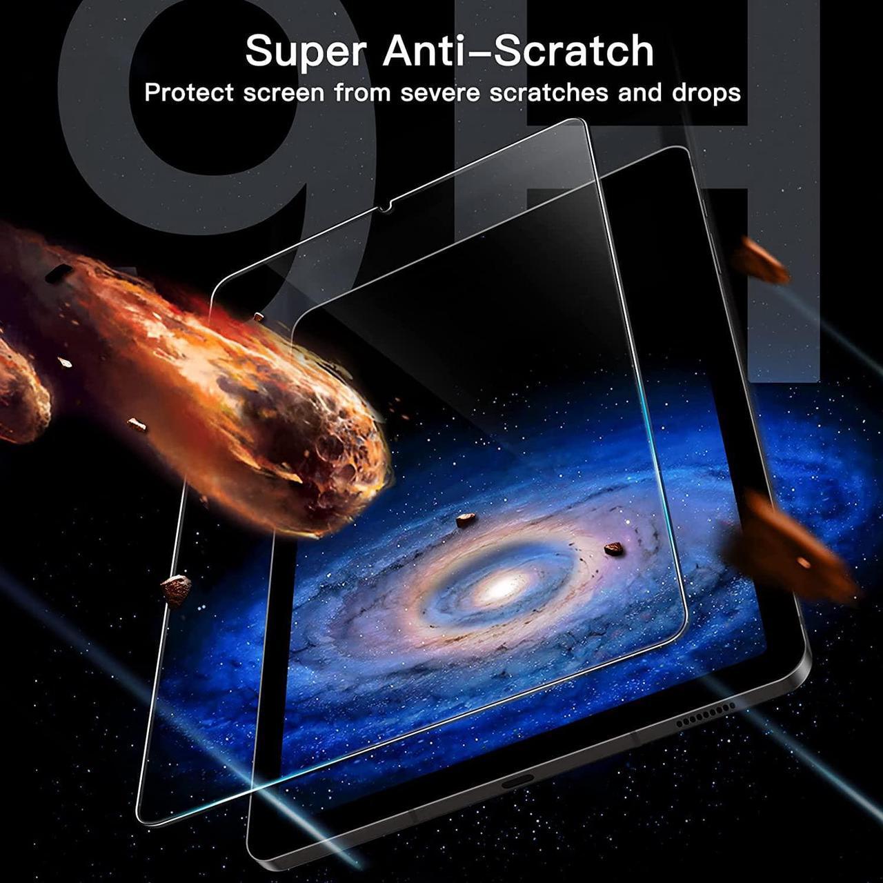 Alt view image 4 of 7 - Screen Protector for  Galaxy Tab S6 Lite (10.4 Inch 2024/2022/2020 Model) with Easy Installation Frame 9H Tempered Glass Film HD Clear 2-Pack