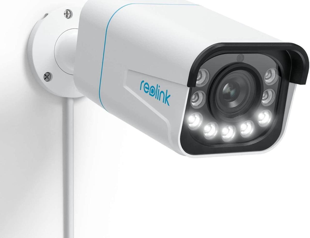 Main image of RLC-811A PoE IP Security Camera 4K - 123° FoV, 5X Optical Zoom for Outdoor Usage, 2.7mm Lens with Color Night Vision, Human/Vehicle/Pet Smart Detection, 2 Way Talk, Up to 256GB microSD Card
