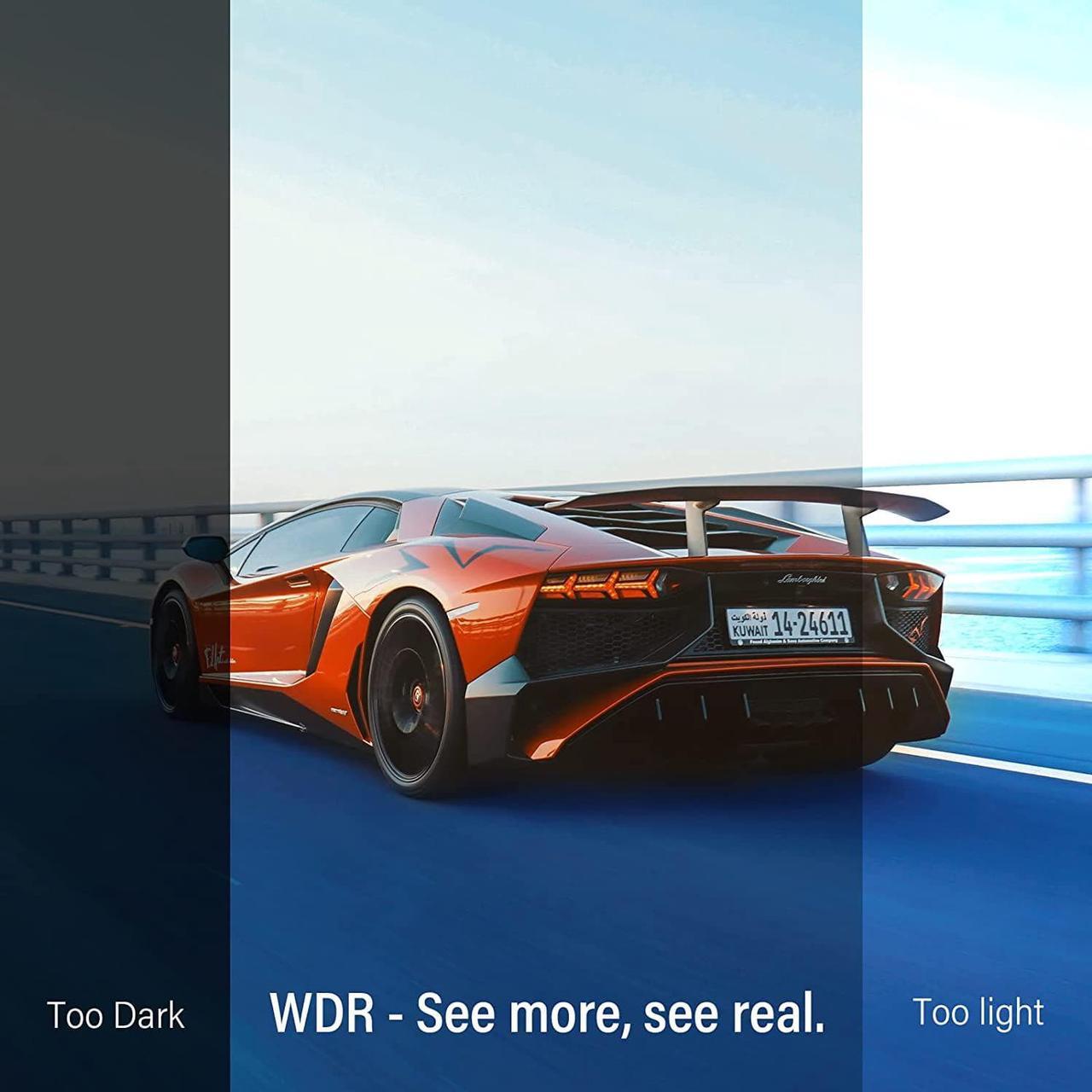 Alt view image 5 of 6 - FocuWay Dash Cam Front and Rear Dual 1080P Two Channels with IR Night Vision Car Camera SD Card Included Dashboard Camera Dashcam for Cars HDR Motion Detection and G-Sensor for Car, Taxi