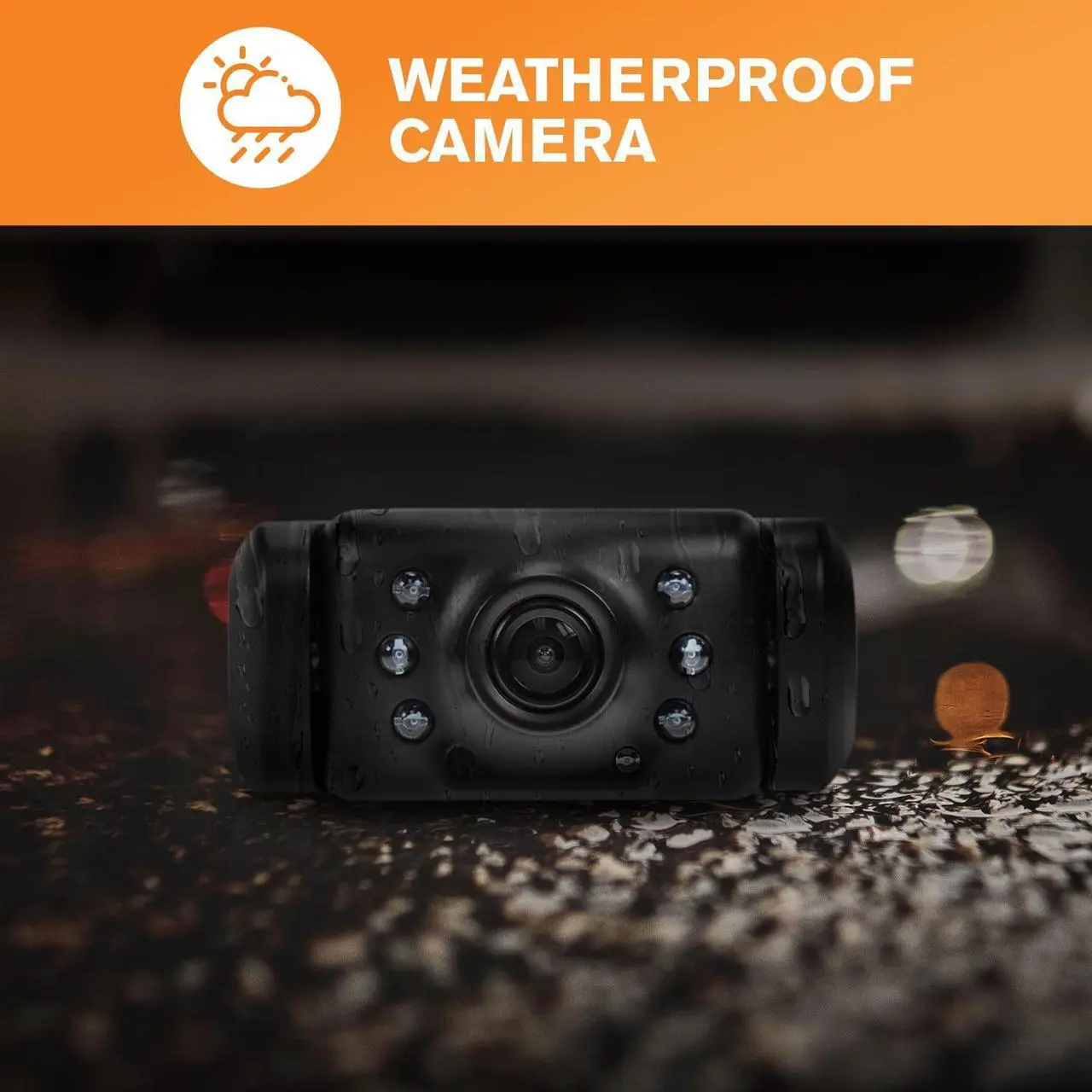 Alt view image 4 of 5 - YADA | Vehicle Backup Camera System, 5 Dash Cam, Rear View Car Monitor, Digital Wireless, Night Vision, Waterproof, Split View, Universal Compatibility for Cars, Trucks, RVs