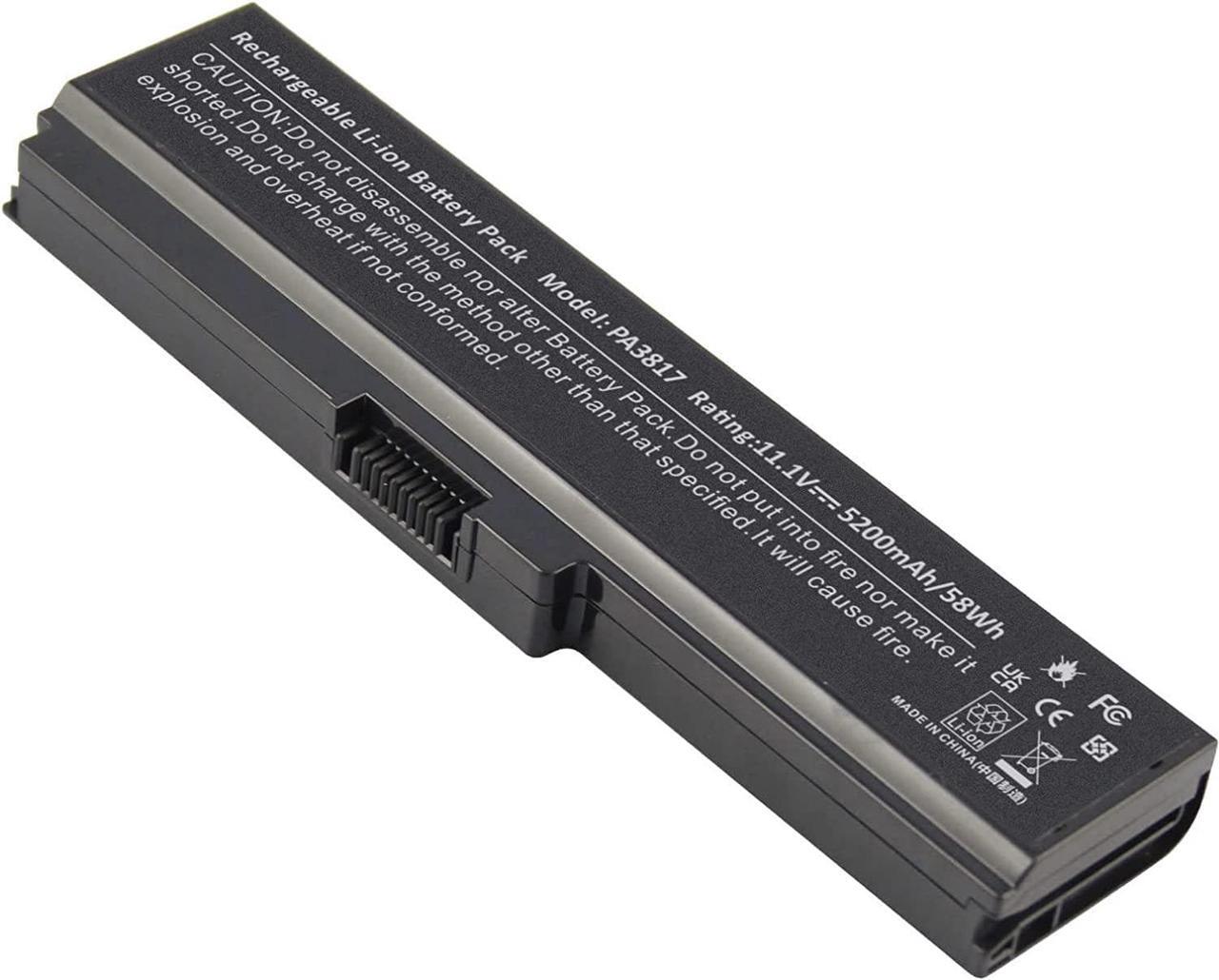 Alt view image 3 of 7 - Laptop Battery PA3817U-1BRS PA3818U-1BRS PA3819U-1BRS for Toshiba Satellite C655 C675 C675D L645 L645D L655 L655D L675 L675D L745 L755 L755D P745 P755 P775 M645 A660 A655 PA3817U Series Battery