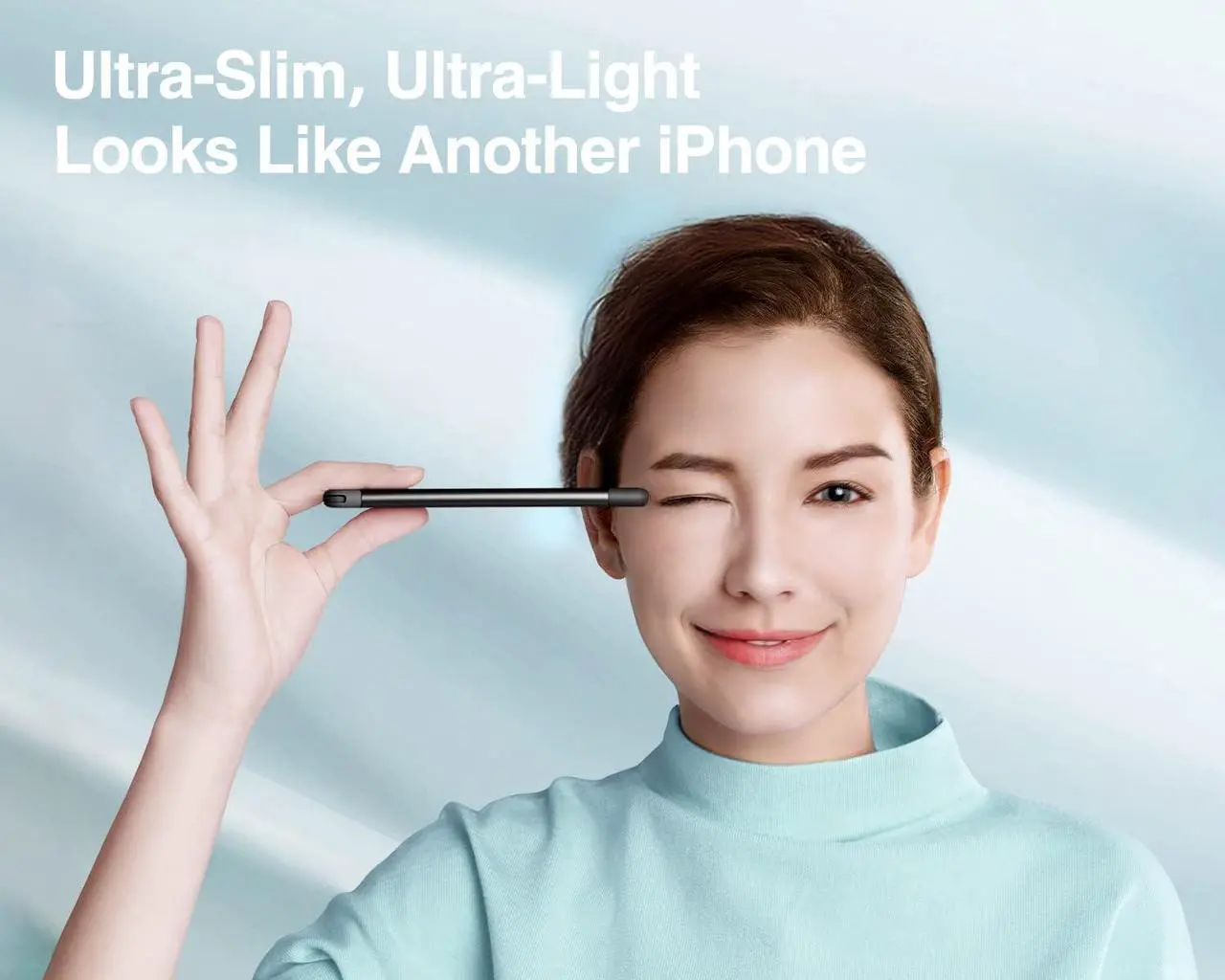 Alt view image 2 of 7 - Luxtude 5000mAh Portable Charger iPhone Built in Lightning Cable (MFi Apple Certified), Ultra Slim External Battery Pack, Fast Charge Power Bank for iPhone 14/13/12/11 Pro/X/XR/XS Max/10/8/7/6S etc.