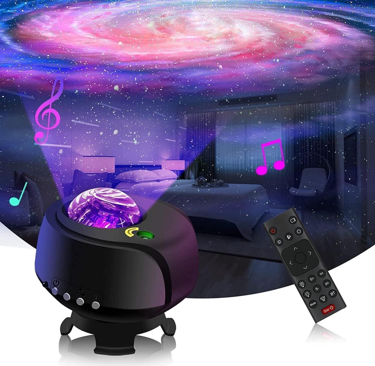 FLITI The Largest Coverage Area Galaxy Projector, Star Sky Lights Projector, with Changing Nebula and Galaxy Shapes Night Light