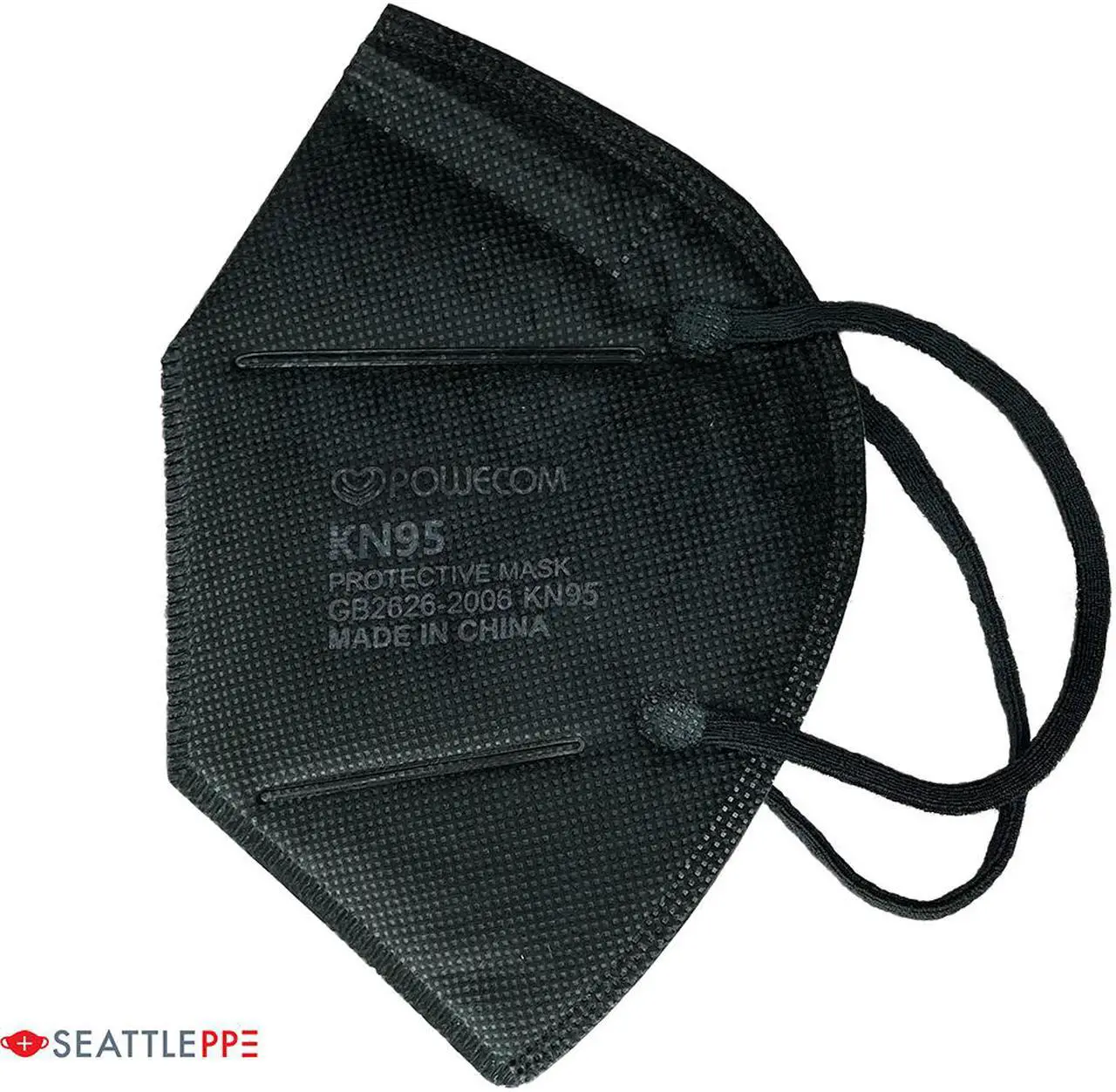 Main image of Powecom KN95 Respirator Face Mask CDC Tested 99.2% Filteration Efficiency FDA Authorized