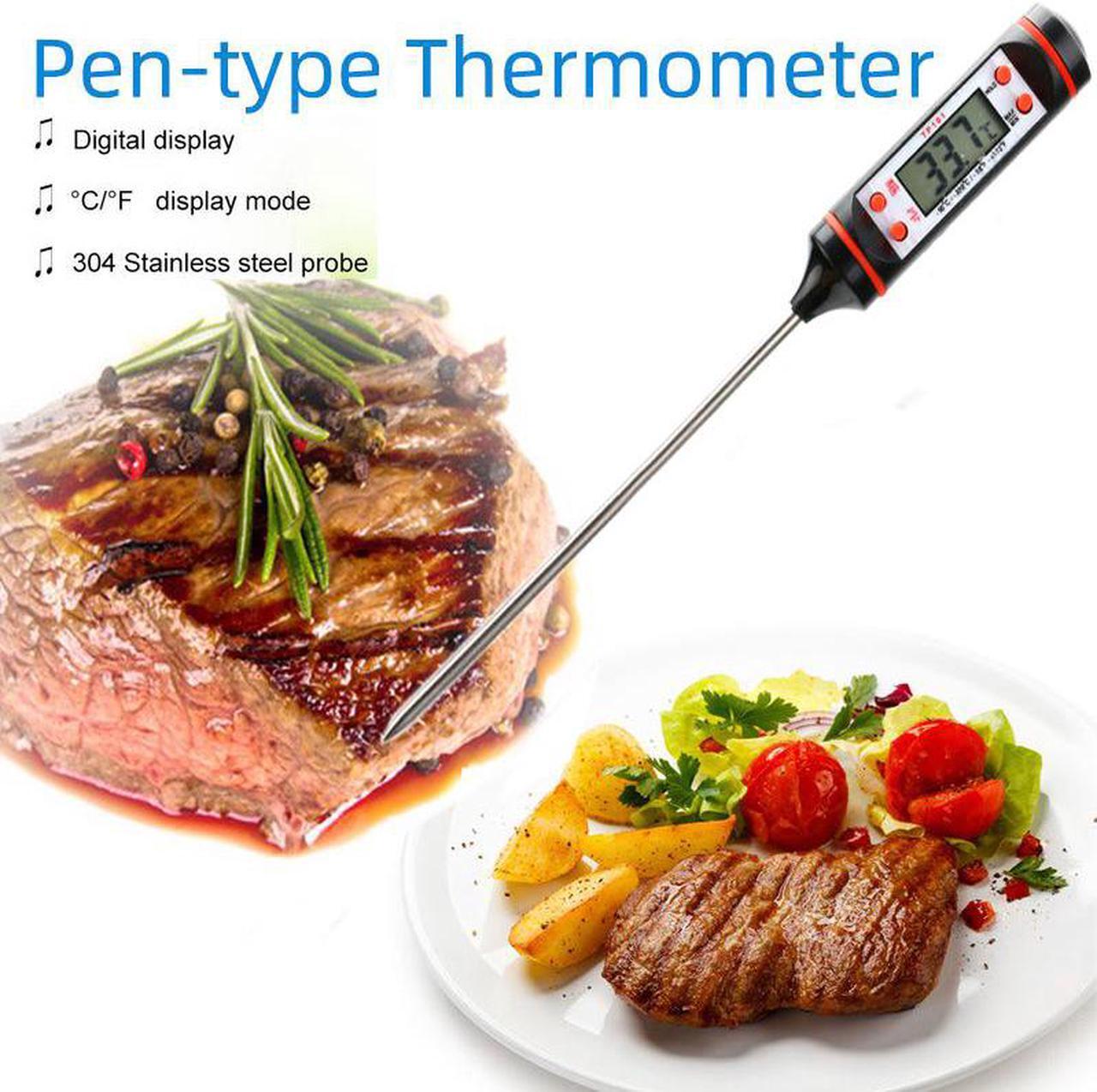 Main image of Digital Thermometer Cooking Meat Food Kitchen BBQ Probe Water Milk Oil Liquid Oven Digital Temperaure Sensor Meter Thermocouple