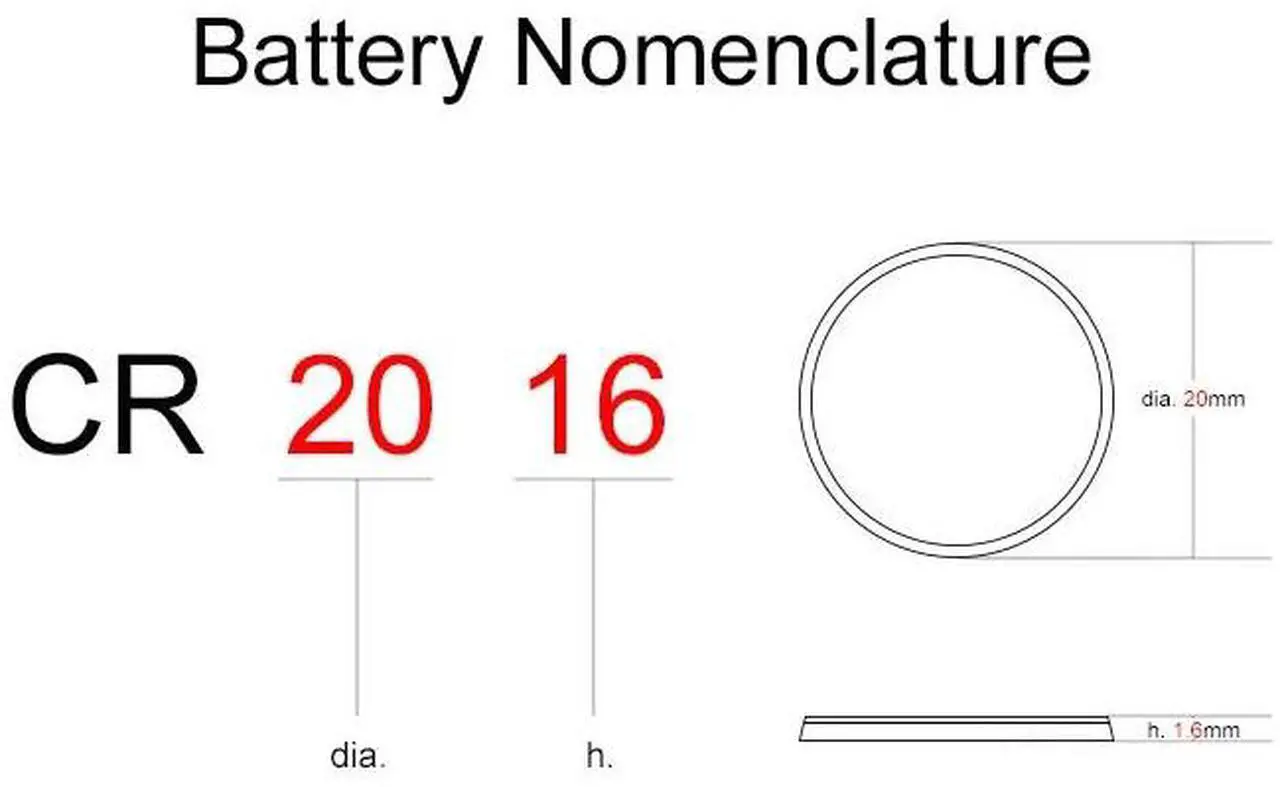 Alt view image 3 of 3 - Lithium Button Coin Cell Batteries CR2016 - 3V Watch Battery CR 2016
