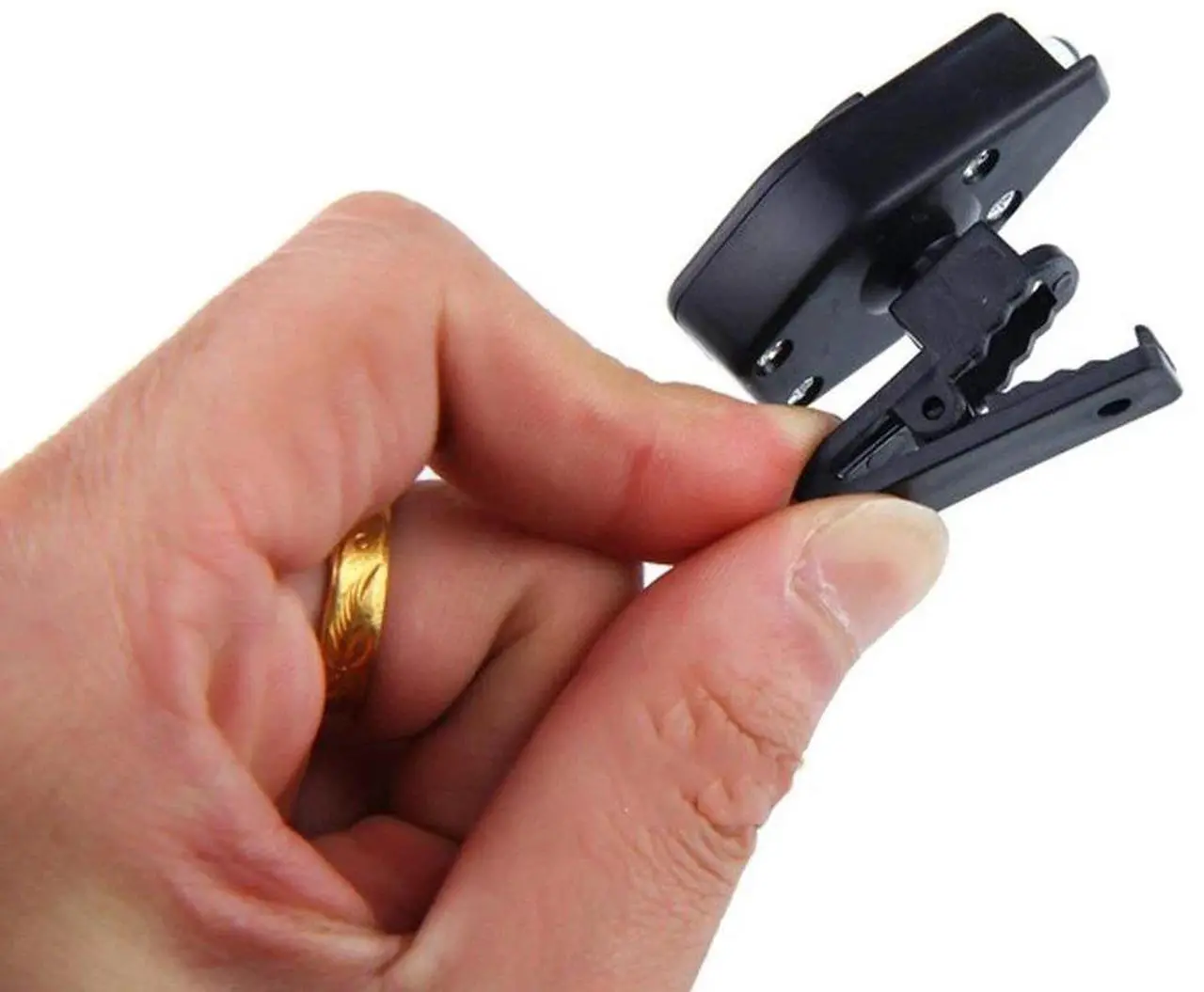 Alt view image 4 of 6 - Mini 2pcs Flexible Book Reading Lights Night Light For Eyeglass and Tools Mini LED Eyeglass Clip On Universal Portable