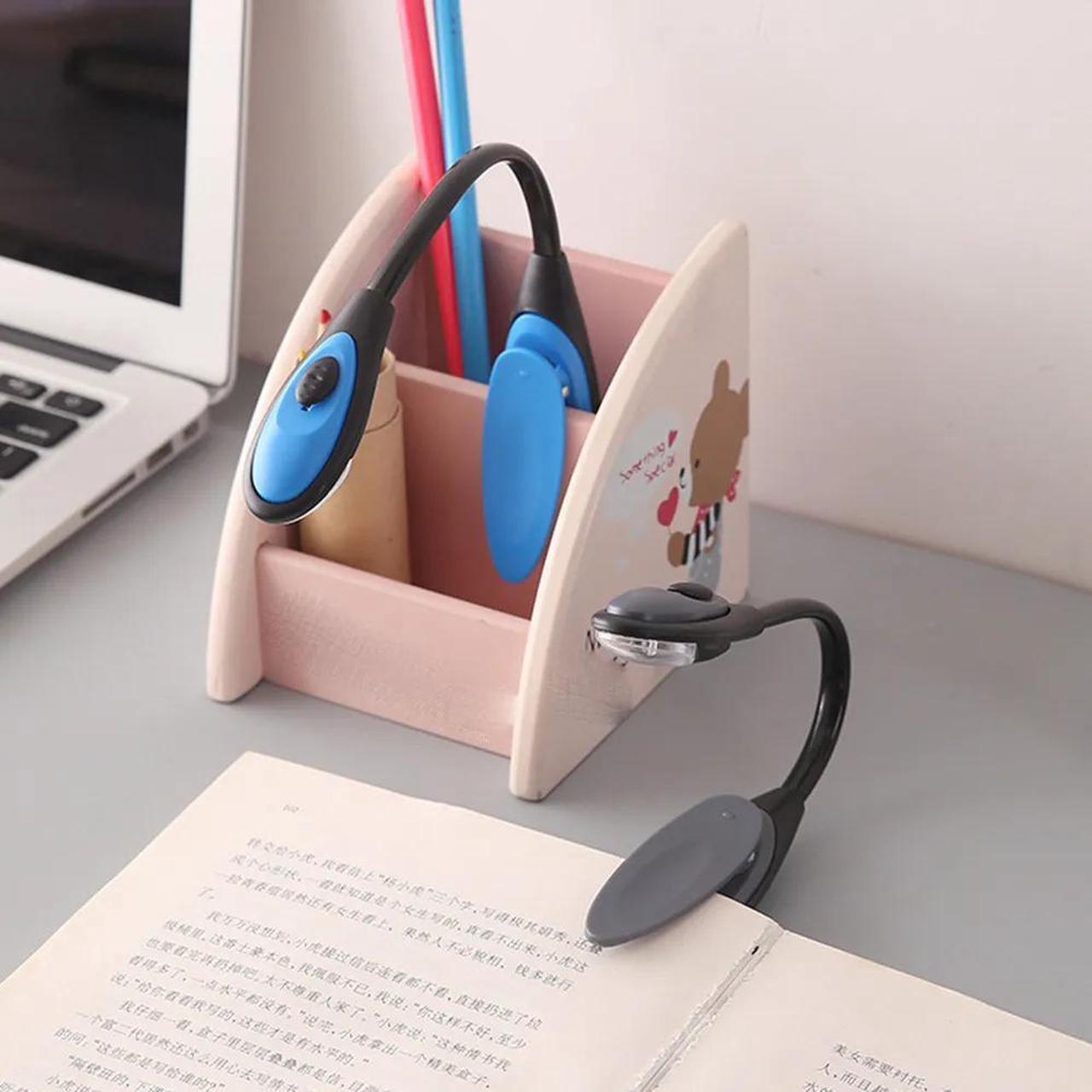 Alt view image 2 of 6 - Fine Convenient Portable Travel Book Reading Light Lamp Mini Led Clip Booklight  For Travel Bedroom Book Reader Christmas Gifts