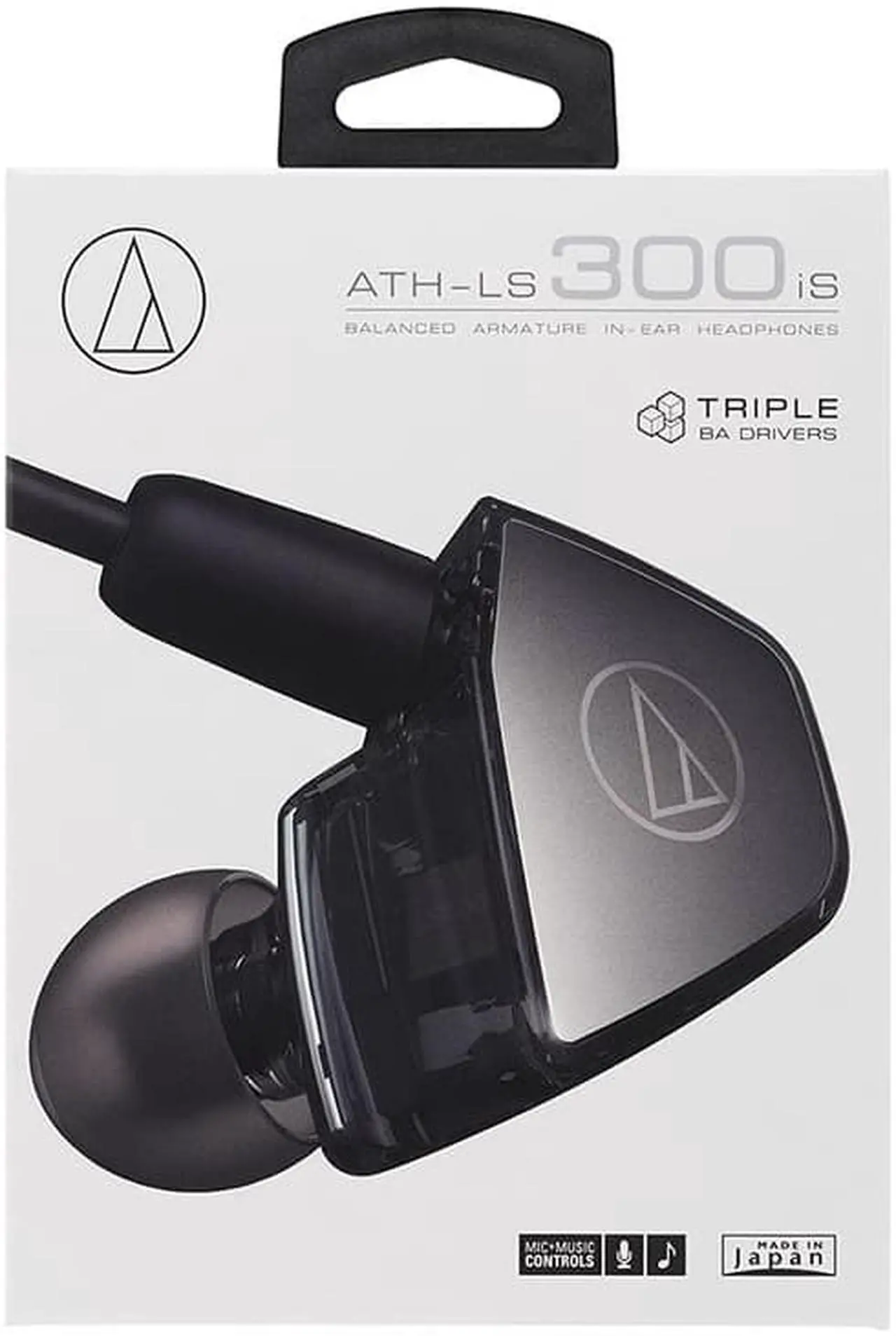 Audio-Technica ATH-LS300iS In-Ear Triple Armature Driver Headphones - Thumbnail 3