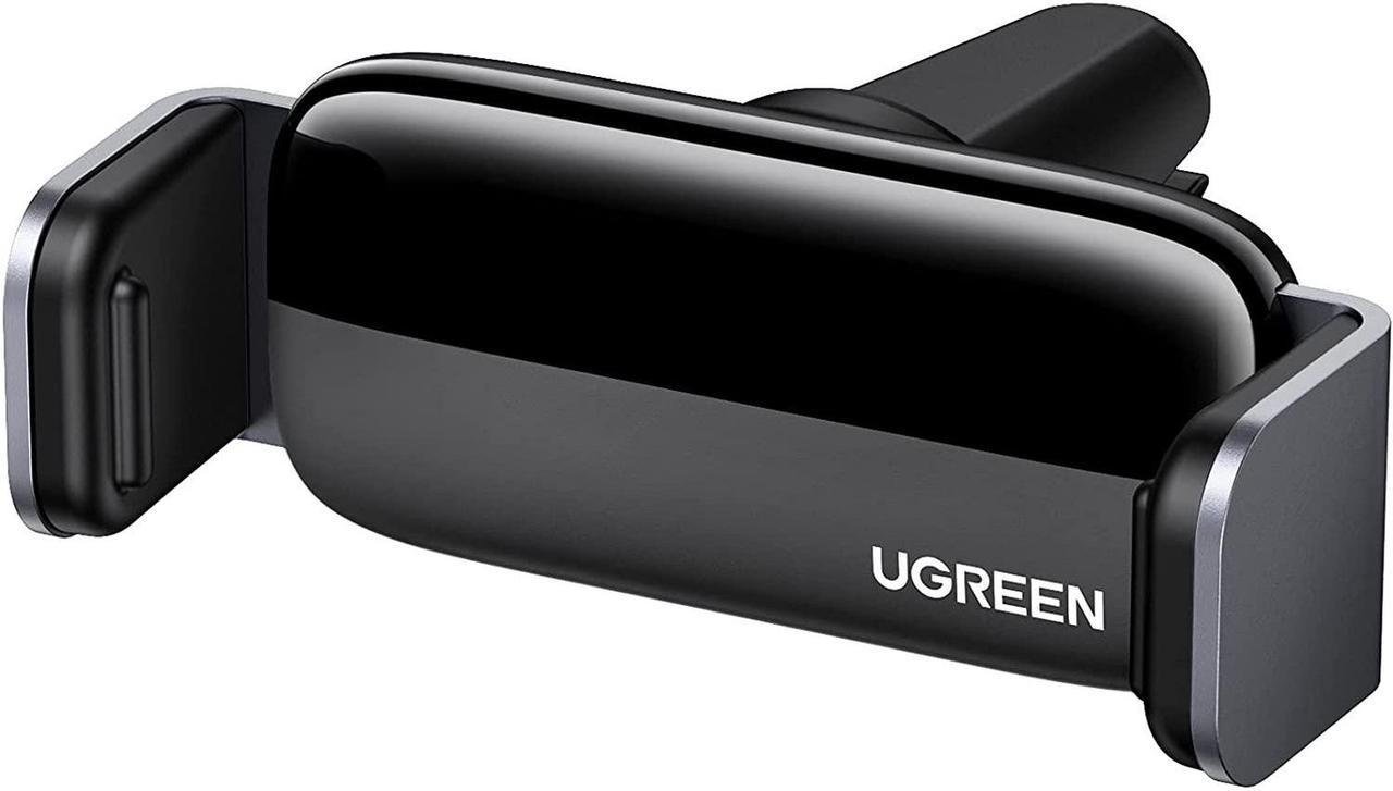 UGREEN Car Vent Phone Mount Air Vent Holder Cell Phone Car Mount Compatible with iPhone 13 12 Pro Max 11 X 8 7 Samsung Note 10 Galaxy S21 Ultra S20 S10 Aluminum Arm 360 Degree Rotation