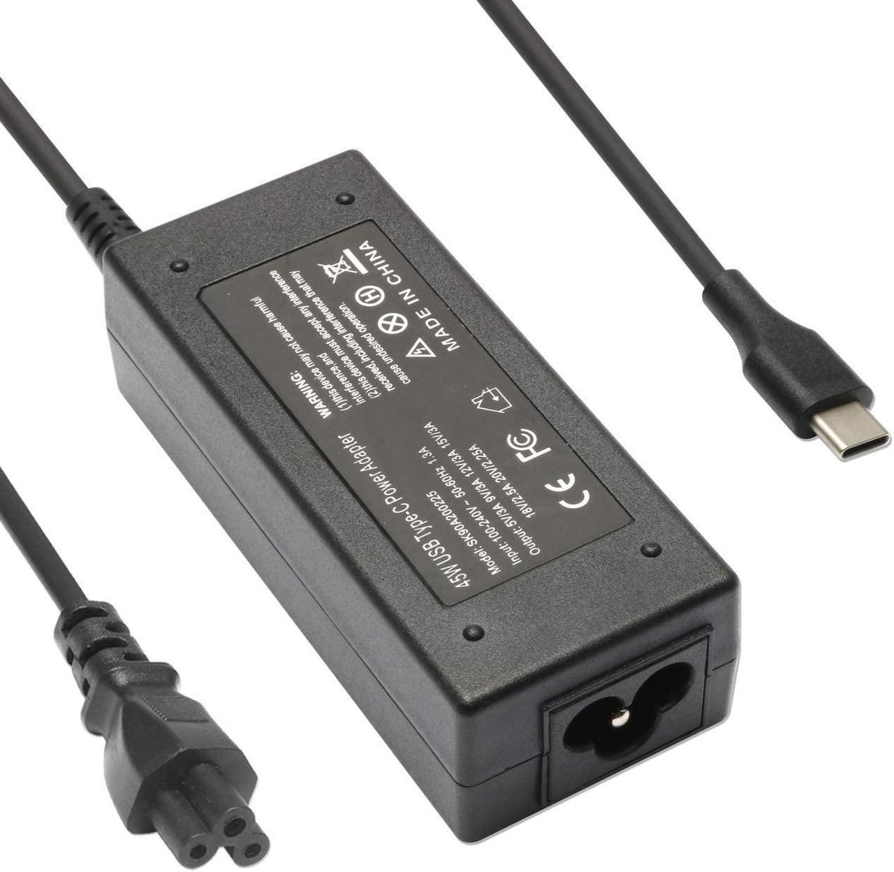 Main image of USB-C Laptop Charger 45W for Acer Chromebook 315 311 CP311 CP315 CB311 CB315 Chromebook Spin 11 13 15 R13 713 714 715 C721 C732 C733 C933 N16Q14 N17Q5 N18Q1 N15Q13 Type C Charging Cord