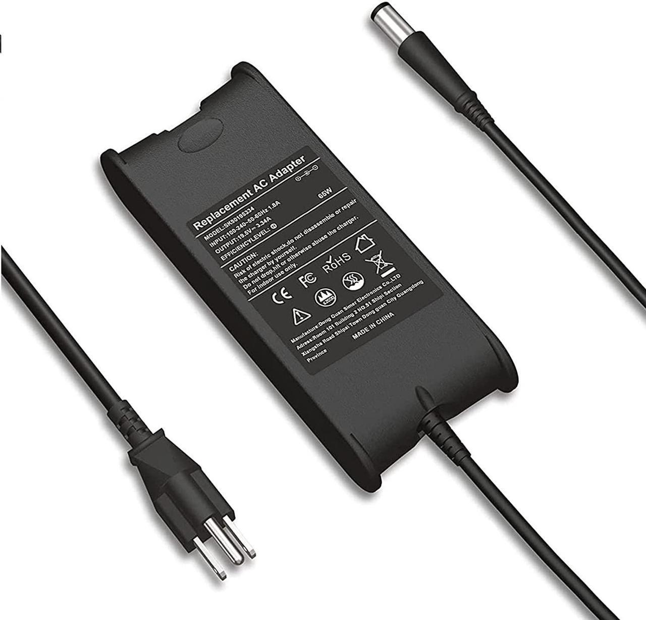 Main image of 65W Laptops Ac Adapter Charger for Dell Latitude 7480 E7270 E6430 7490 E5530 5400 E6440 E7440 E5430 E5470 E7450 5480 E5440 E5450 Vostro 3500 Chrombook 3181 XPS M1530 M1330 Supplied with Cord