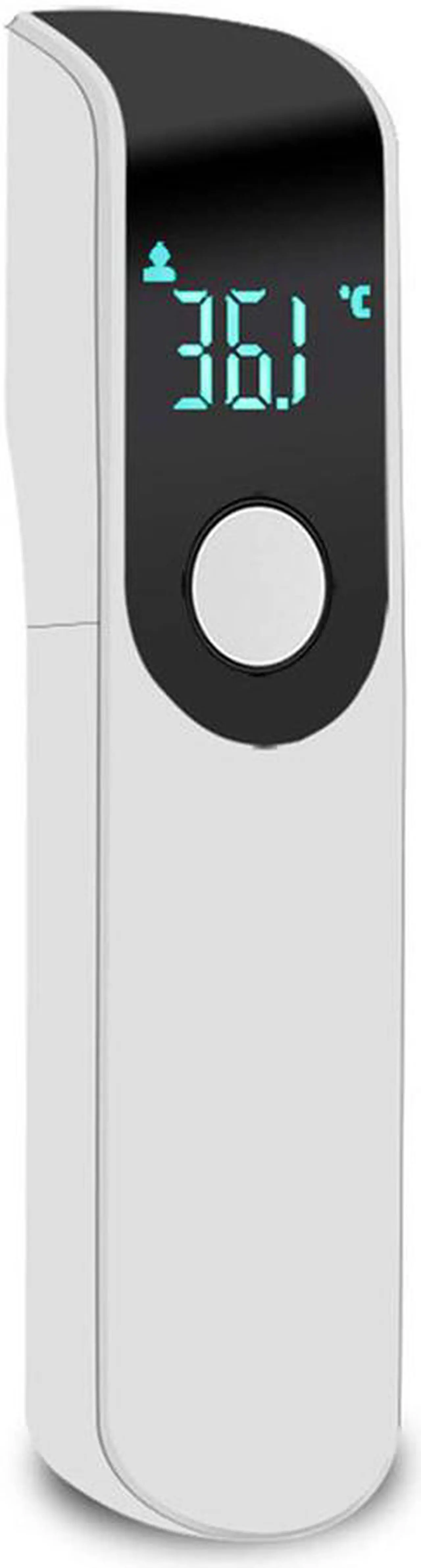 Main image of Non-contact Thermometer Forehead Infrared Electronic Thermometer Mini Household Handheld Electronic Thermometer for Adults and Kids (White)