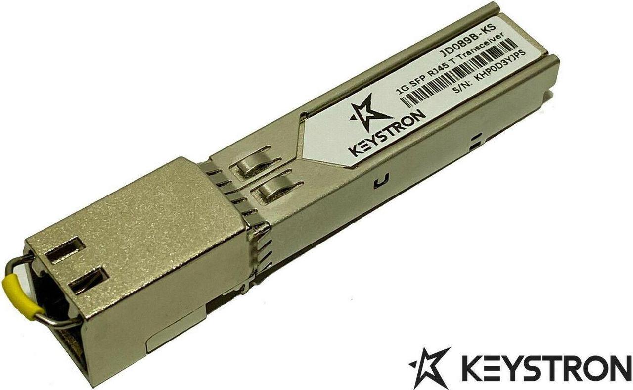 HP JD089B Compatible 1000BASE-T SFP Copper RJ-45 100m Transceiver HPE