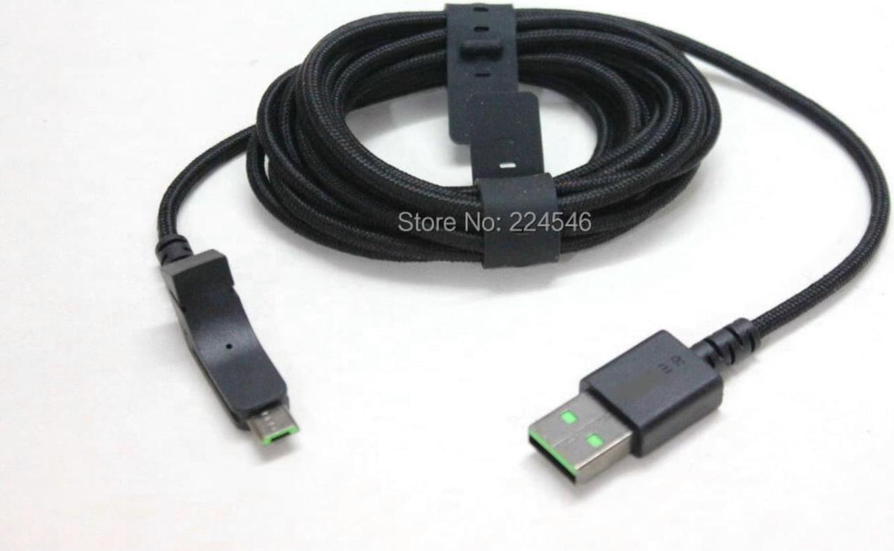 USB Charging Cable for Lancehead Tournament Edition Wireless Gaming Mouse Braided Fiber