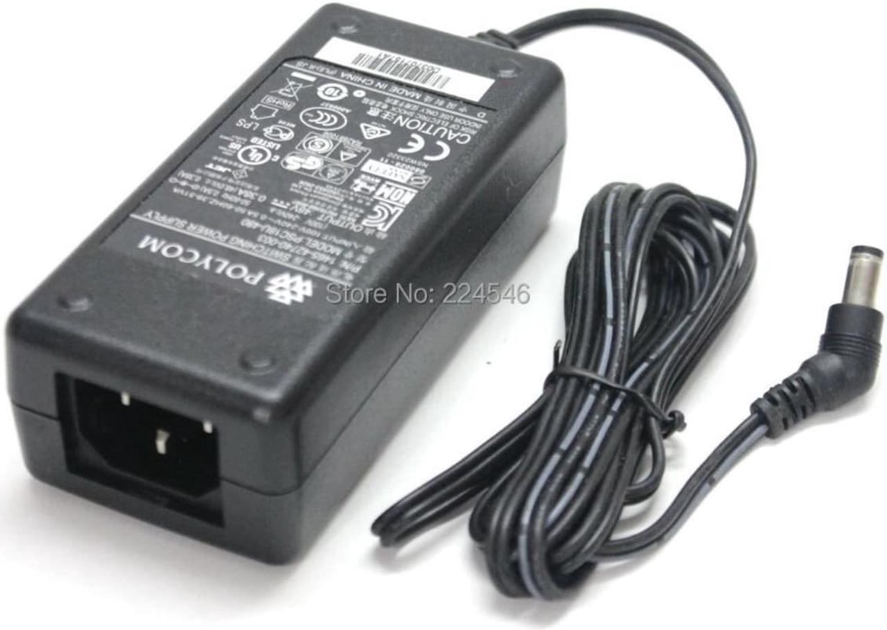 PSC18U-480 AC Adapter Switching Power Supply 48V 0.38A 1465-42740-003 for Polycom VVX300 310 400 500 SoundPoint IP560 670 phones