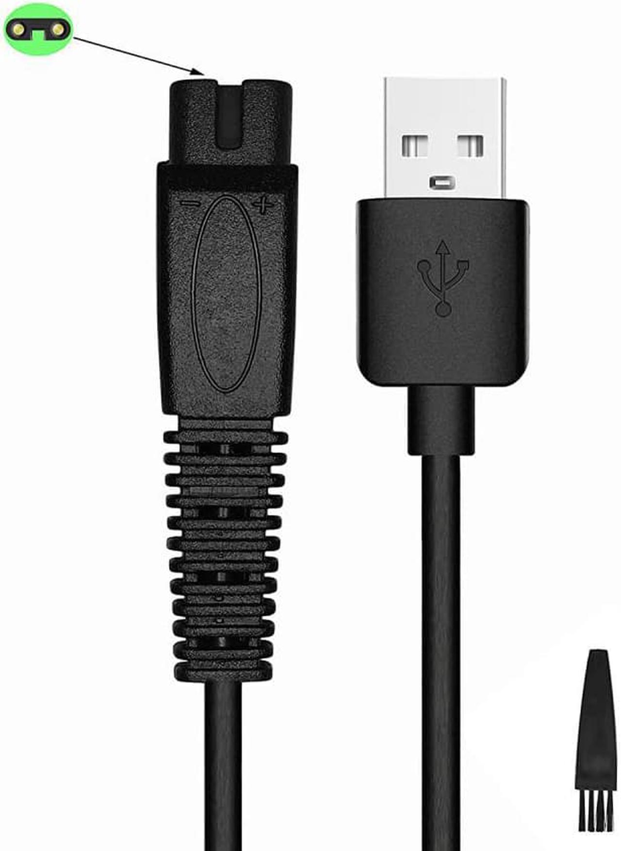 Razor Replacement Charger Cord for MicroTouch Solo Charger,Men's 5V Micro Touch Shaver Solo Trimmer Charger Power Cord