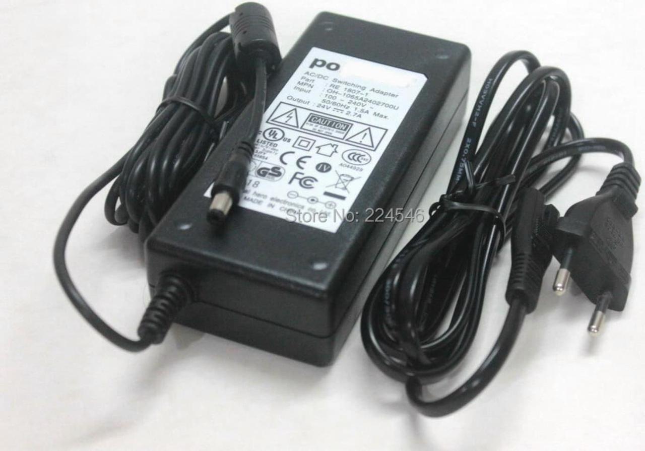 AC DC Switching Adapter 24V 2.7A for Polk audio Re 1807-1 (OH-1065A2402700U)